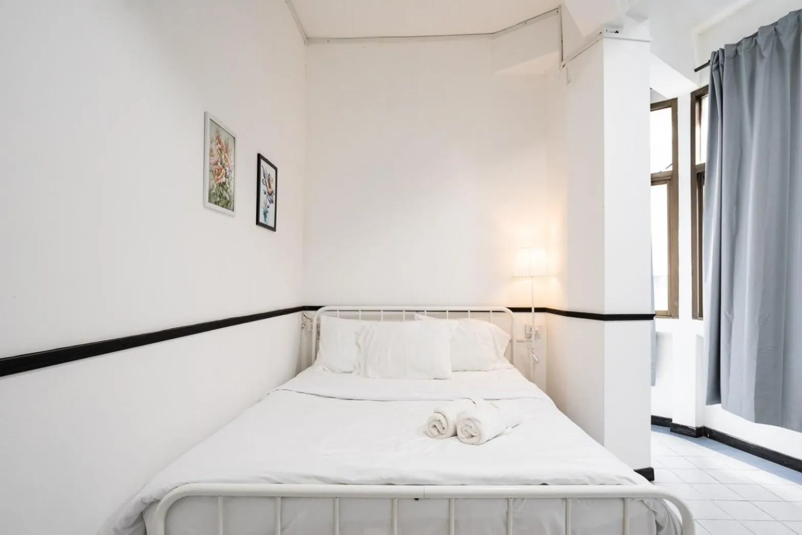 Bed in XX GO INN MRT Hua Lamphong Yaowarat