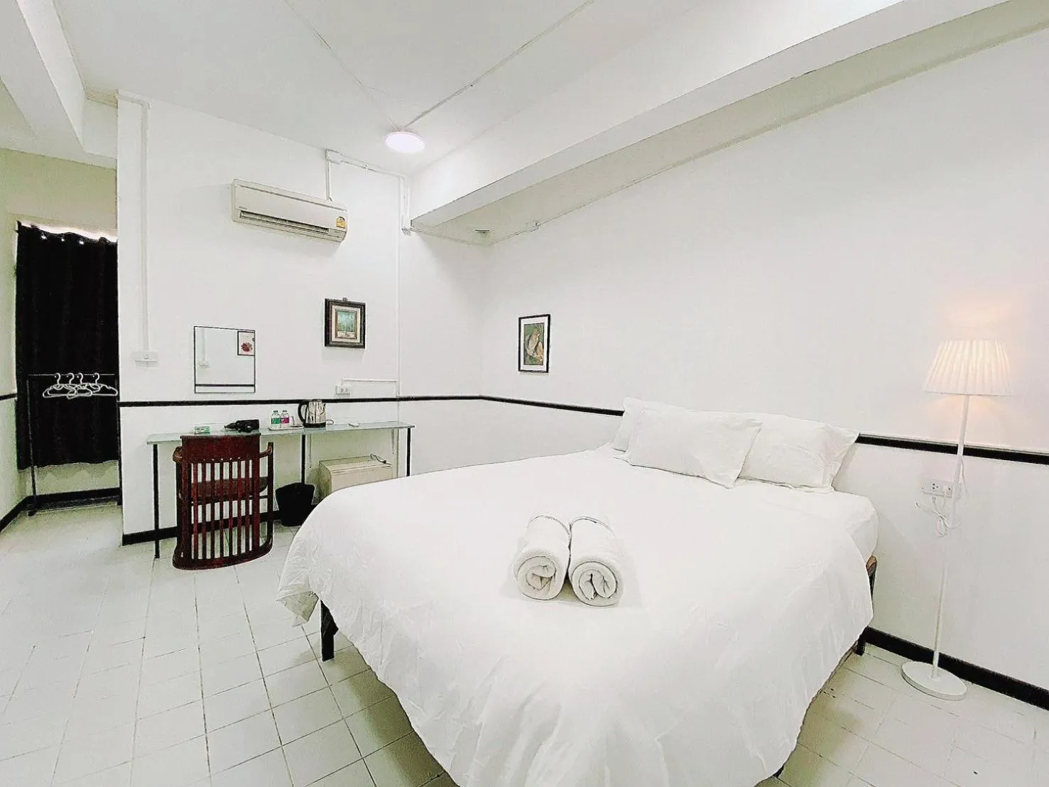 Bedroom in XX GO INN MRT Hua Lamphong Yaowarat
