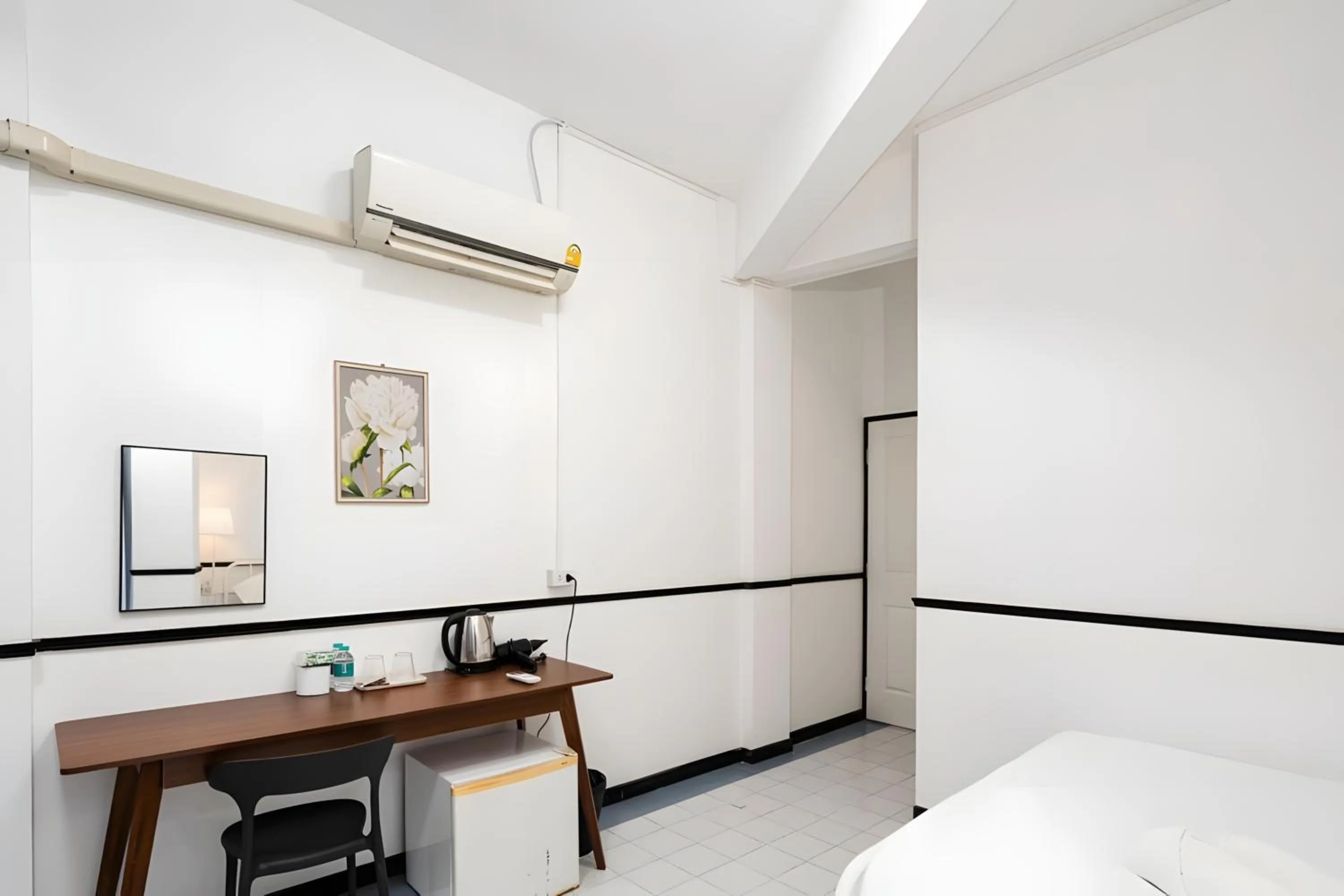 Bed in XX GO INN MRT Hua Lamphong Yaowarat