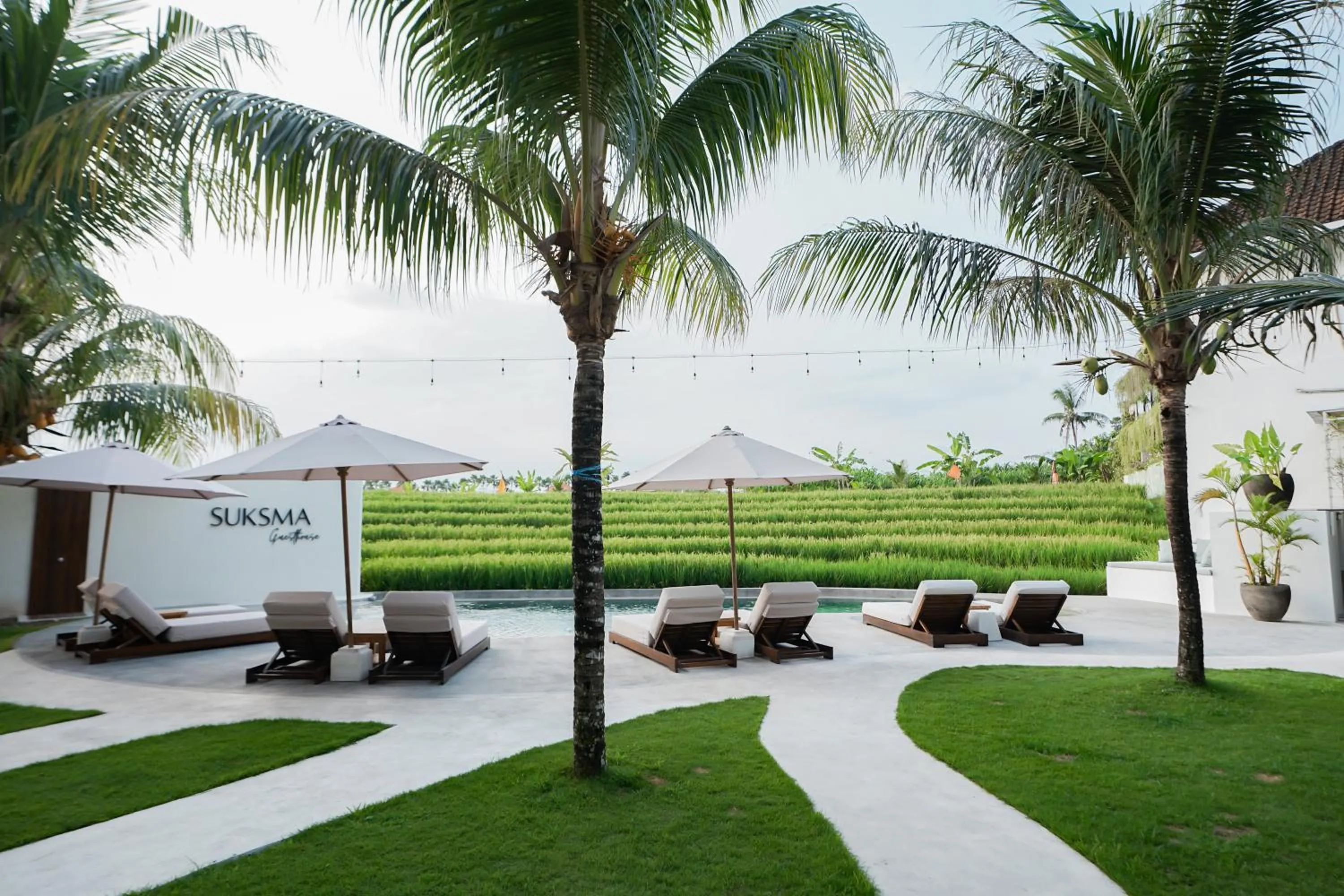 Garden in Suksma Guesthouse