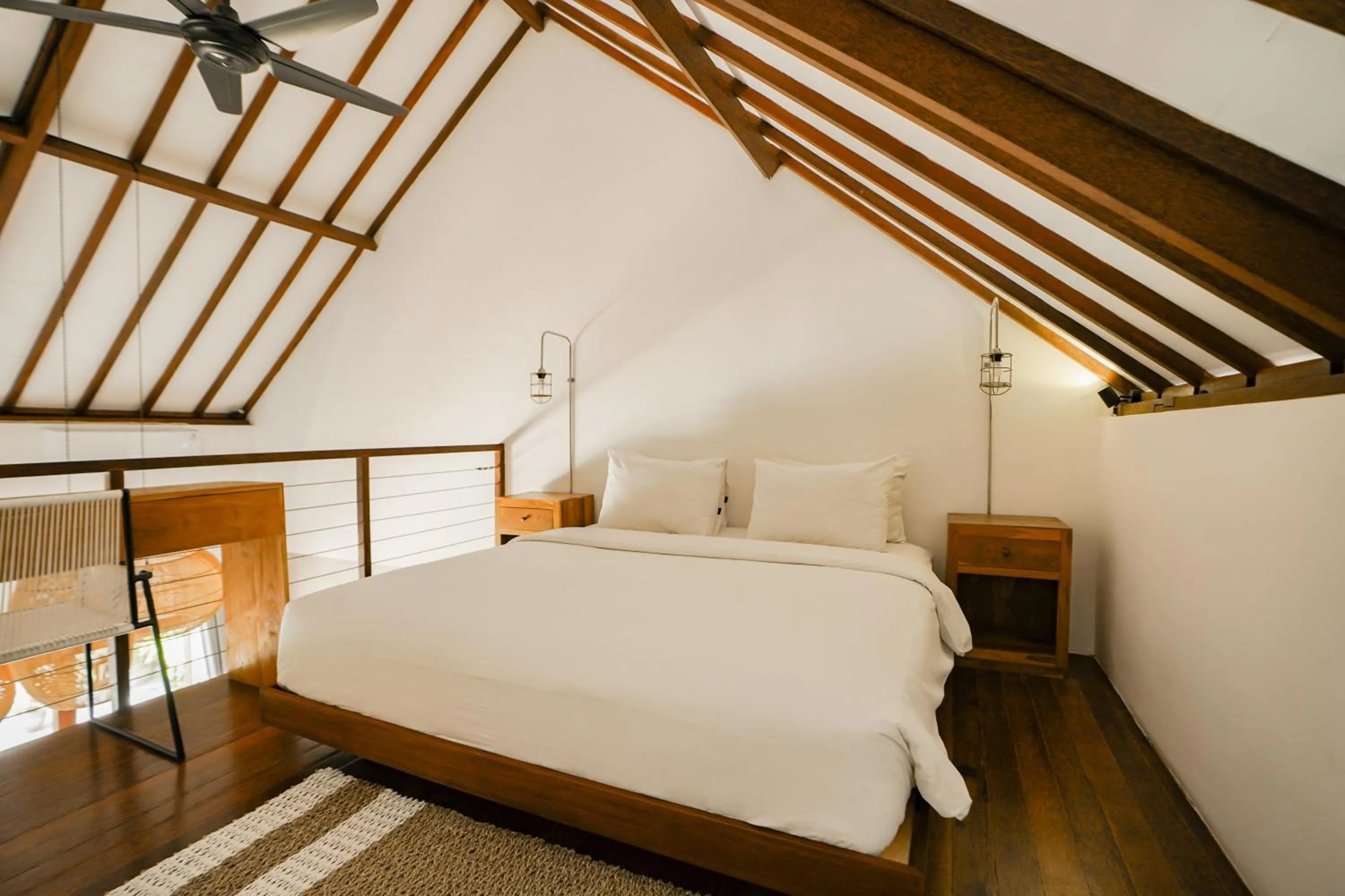 Bed in Suksma Guesthouse