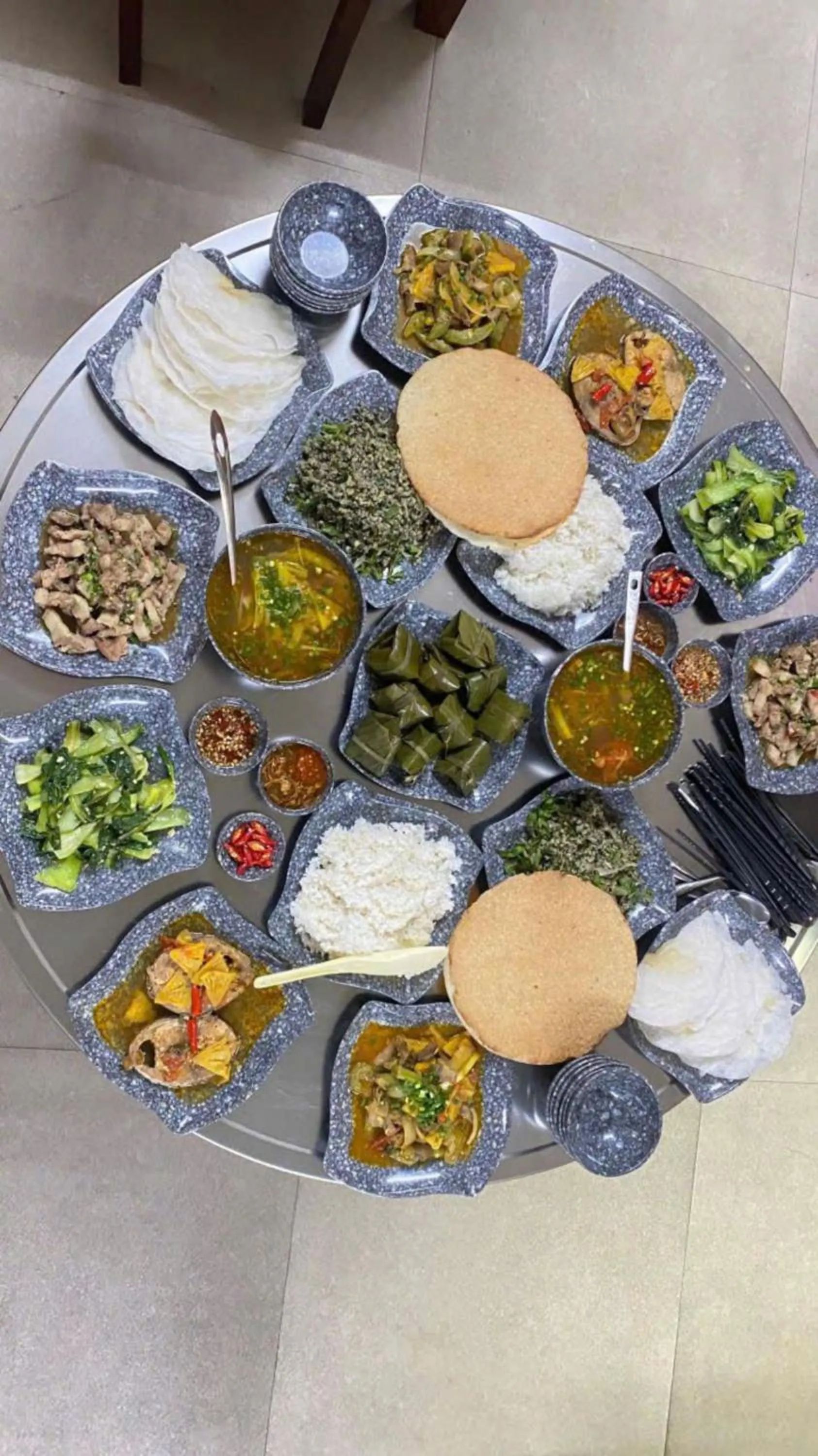 Food in Bong House Homestay 2