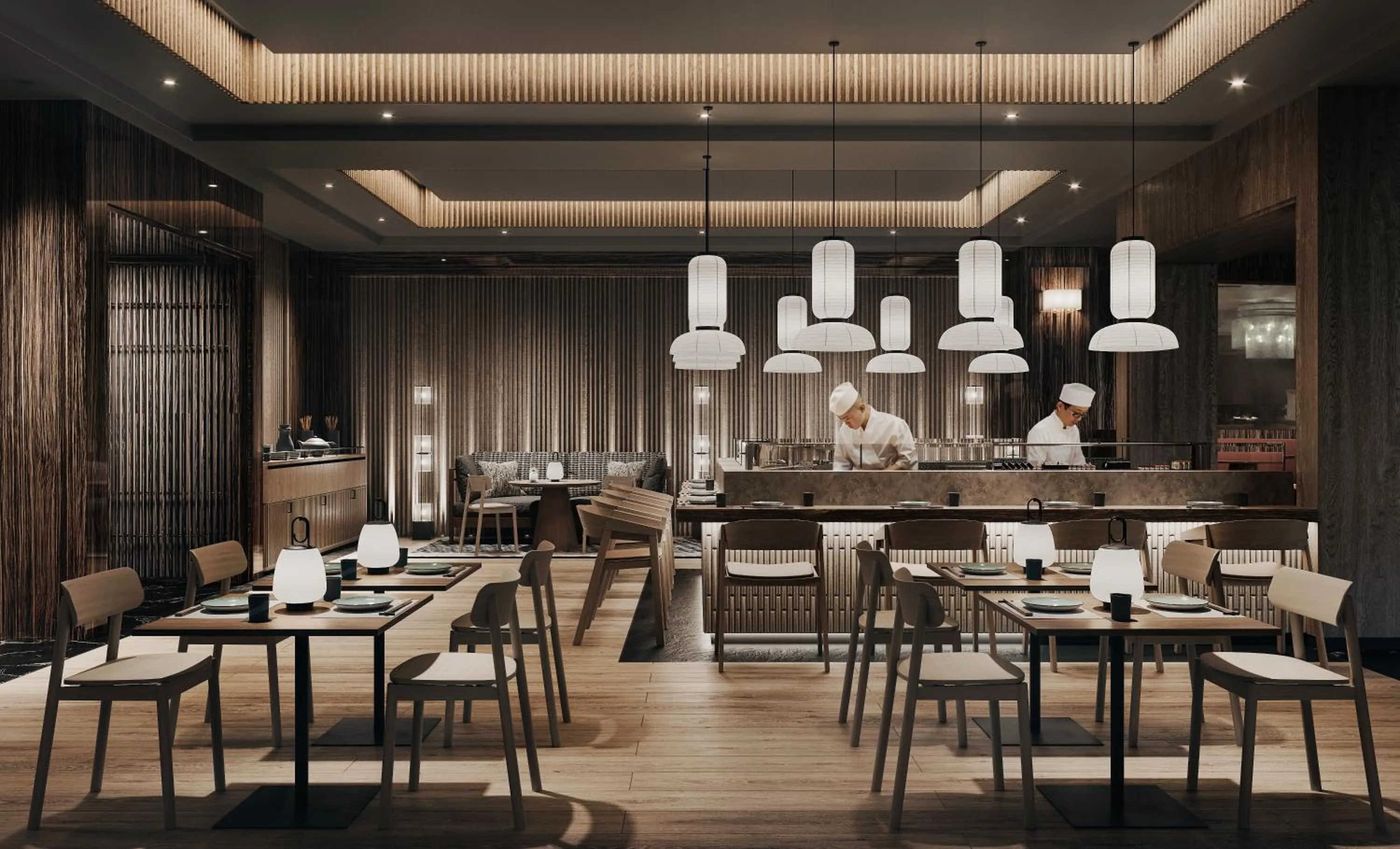 Restaurant/places to eat in Four Seasons Hotel Bahrain Bay