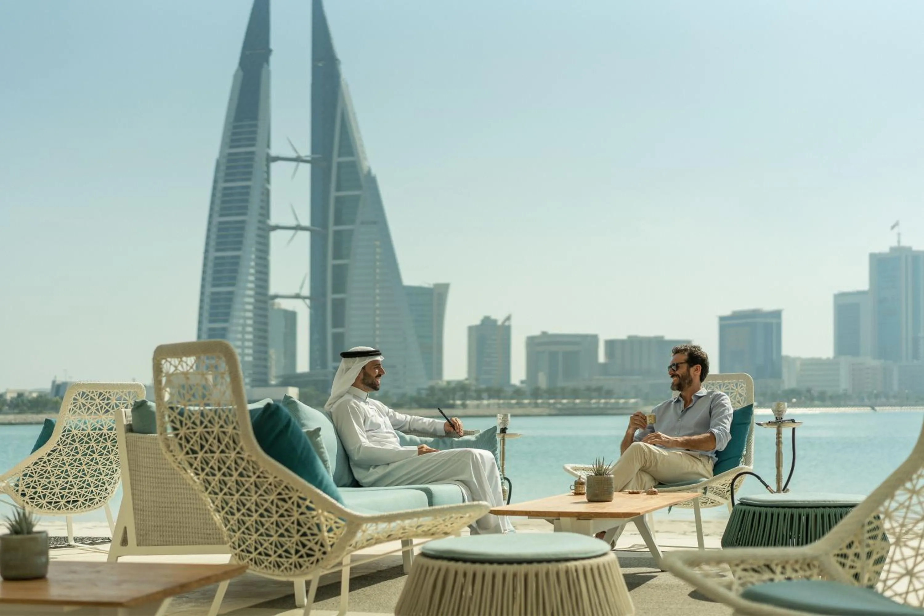 Beach in Four Seasons Hotel Bahrain Bay