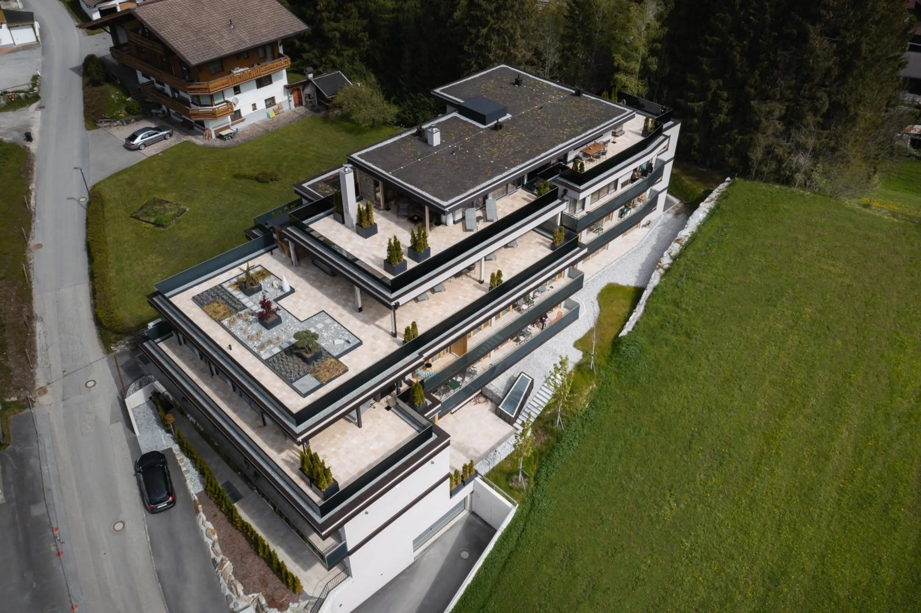 Property building in MOHR life resort