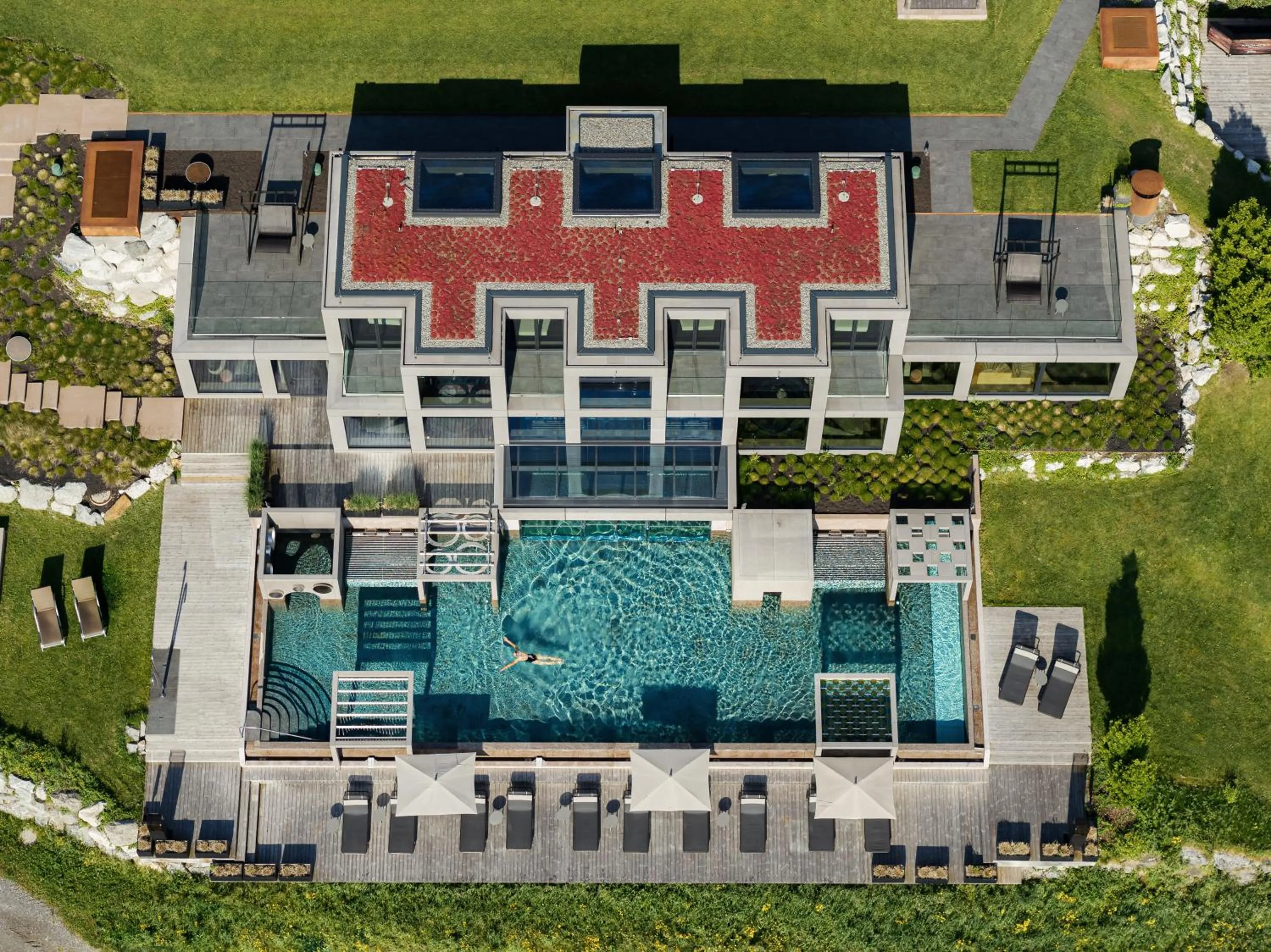 Property building in MOHR life resort