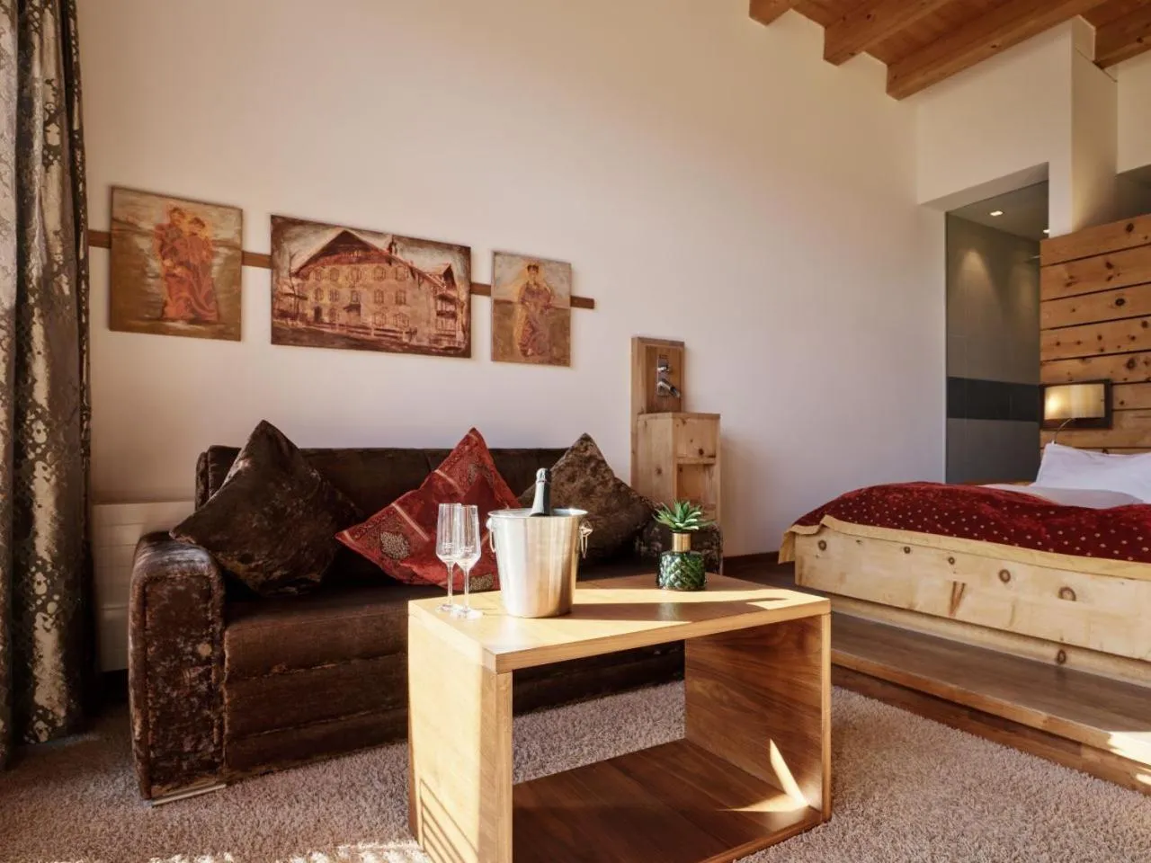 Seating area in MOHR life resort