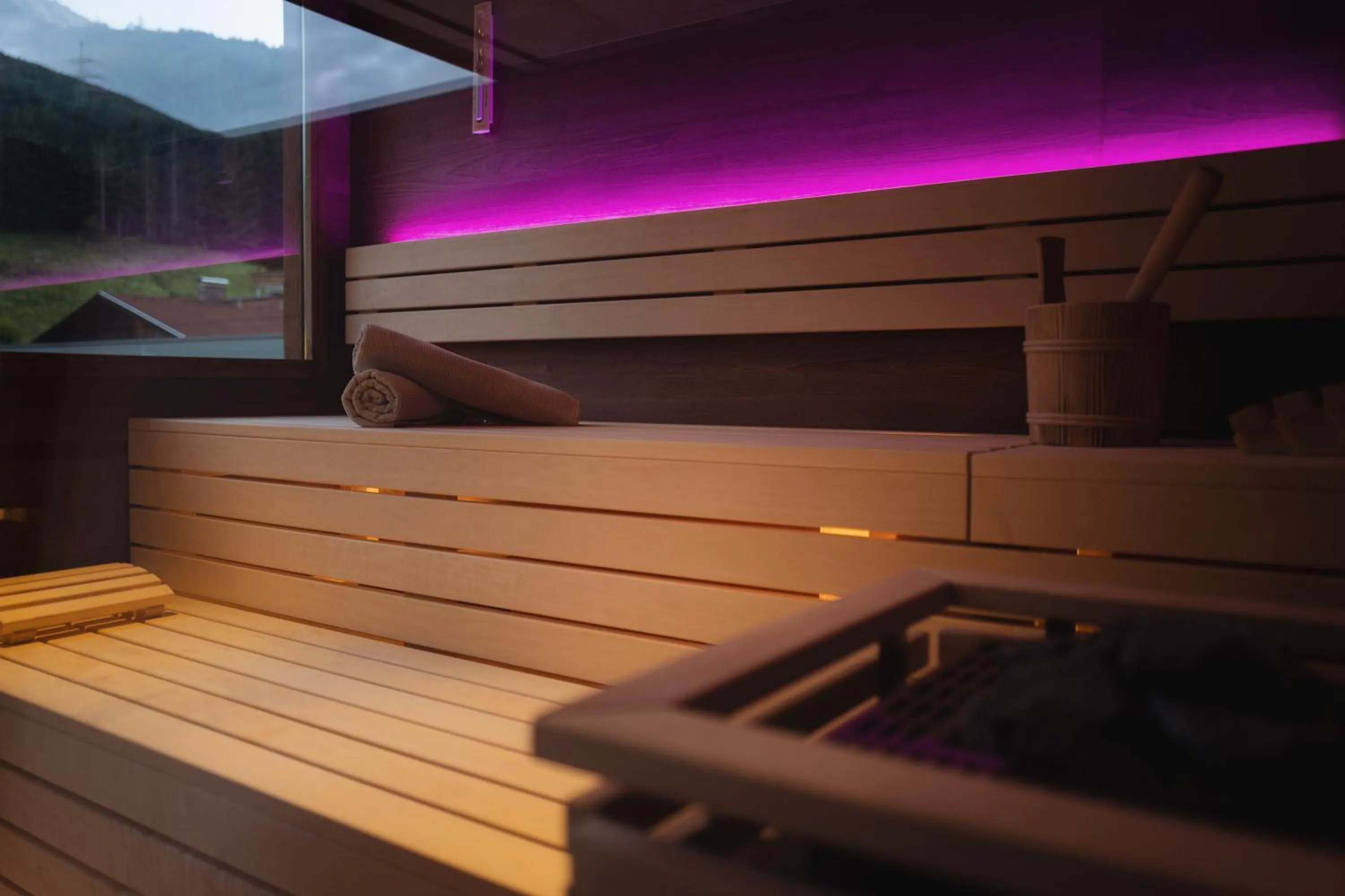 Sauna in MOHR life resort