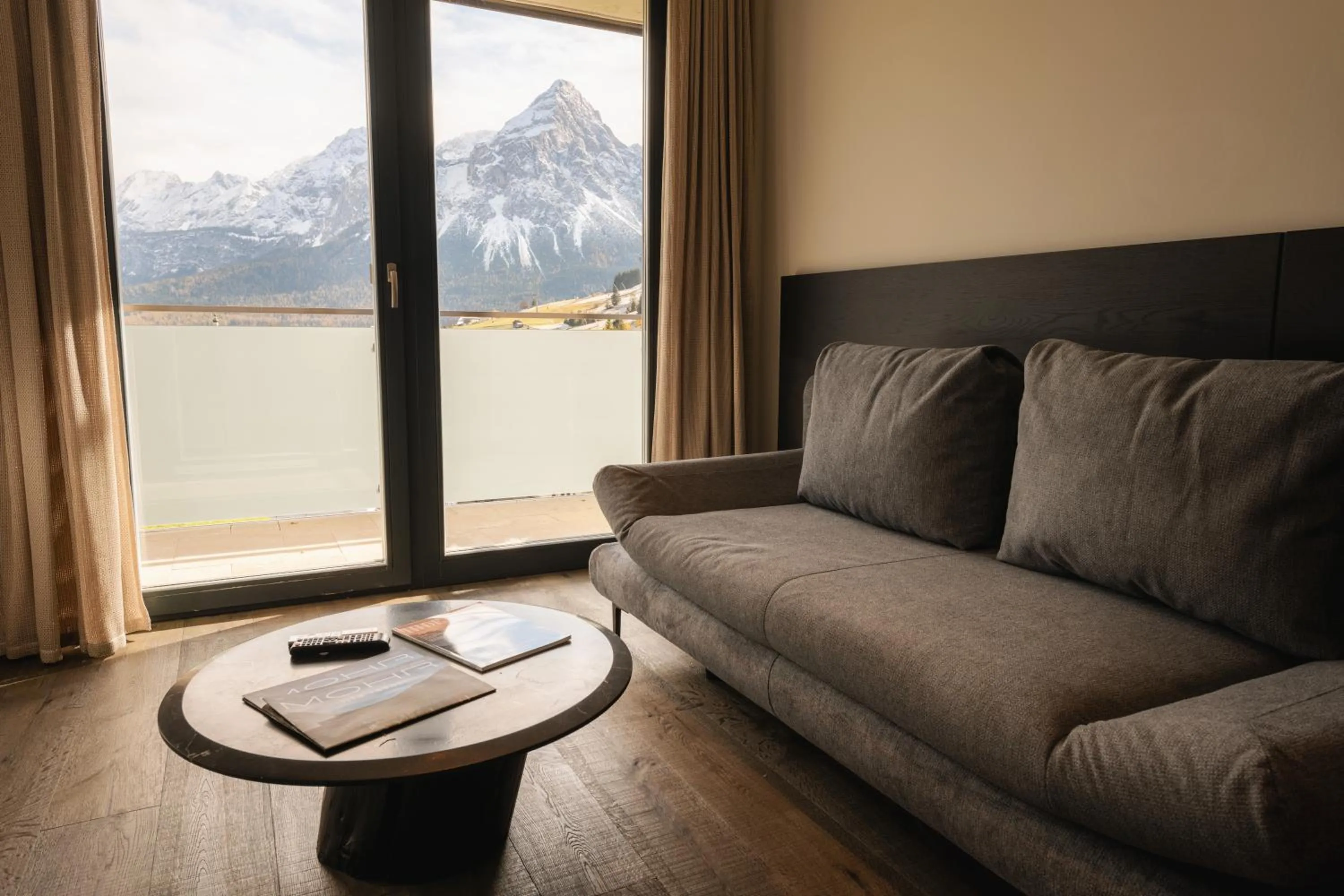 Seating area in MOHR life resort