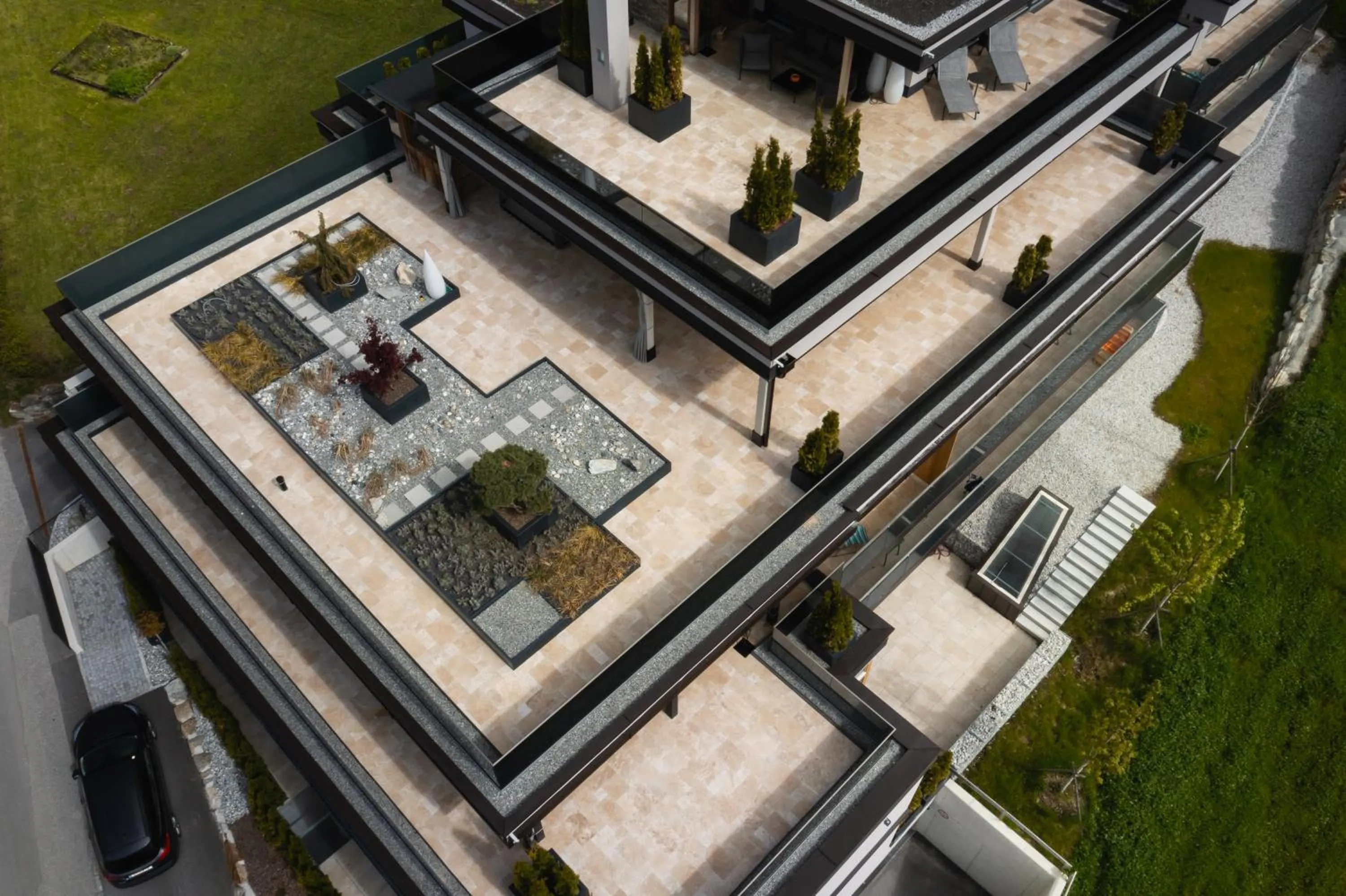 Property building in MOHR life resort