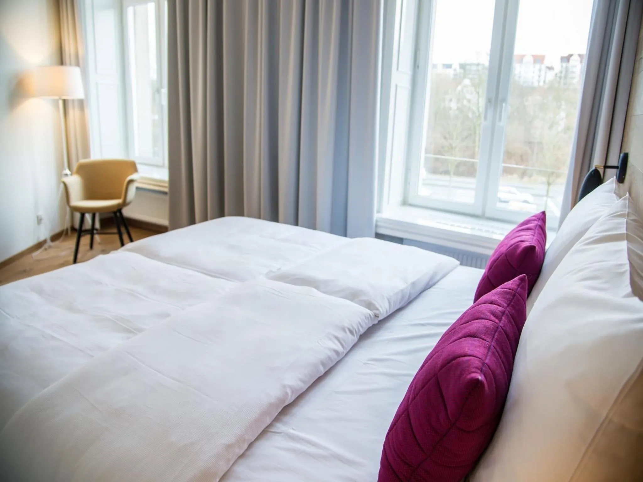 Bed in Hotel Alte Post Flensburg