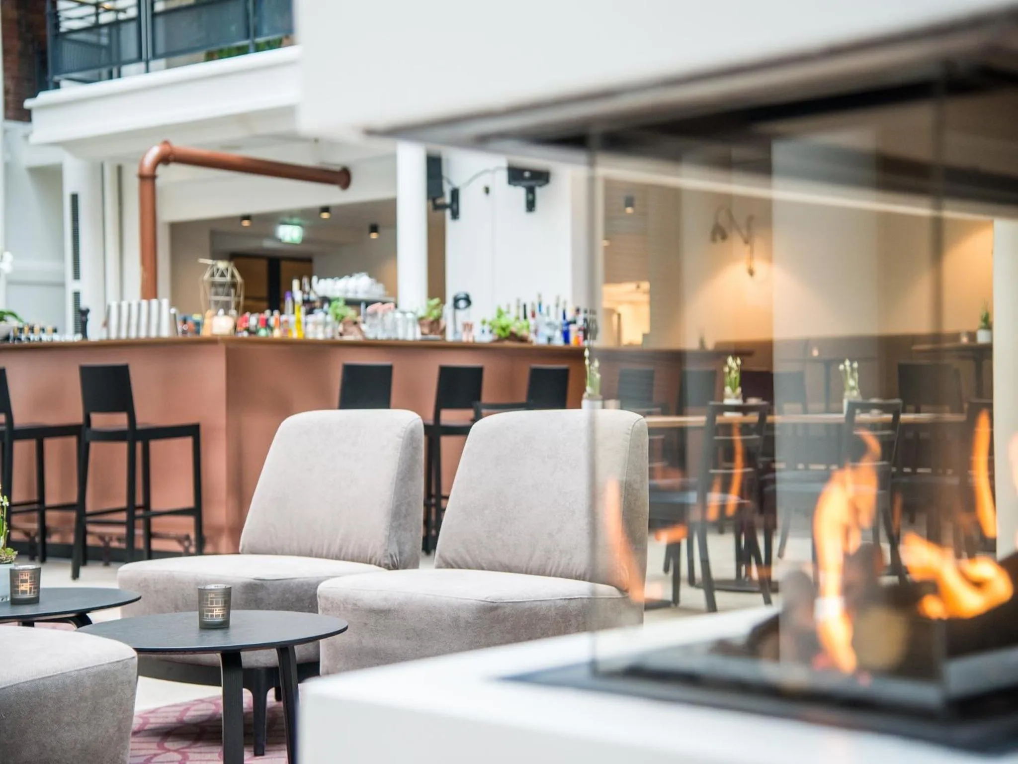 Lobby or reception in Hotel Alte Post Flensburg