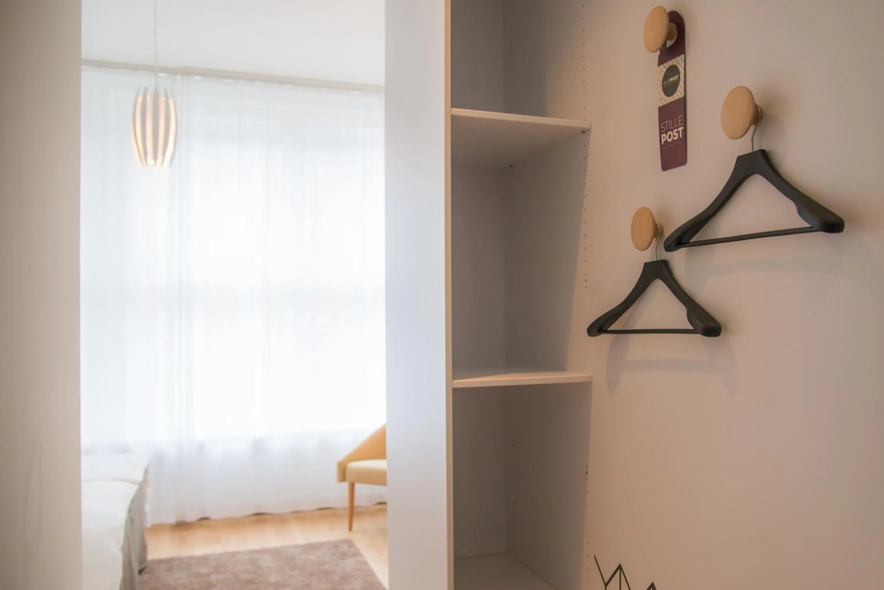 wardrobe in Hotel Alte Post Flensburg