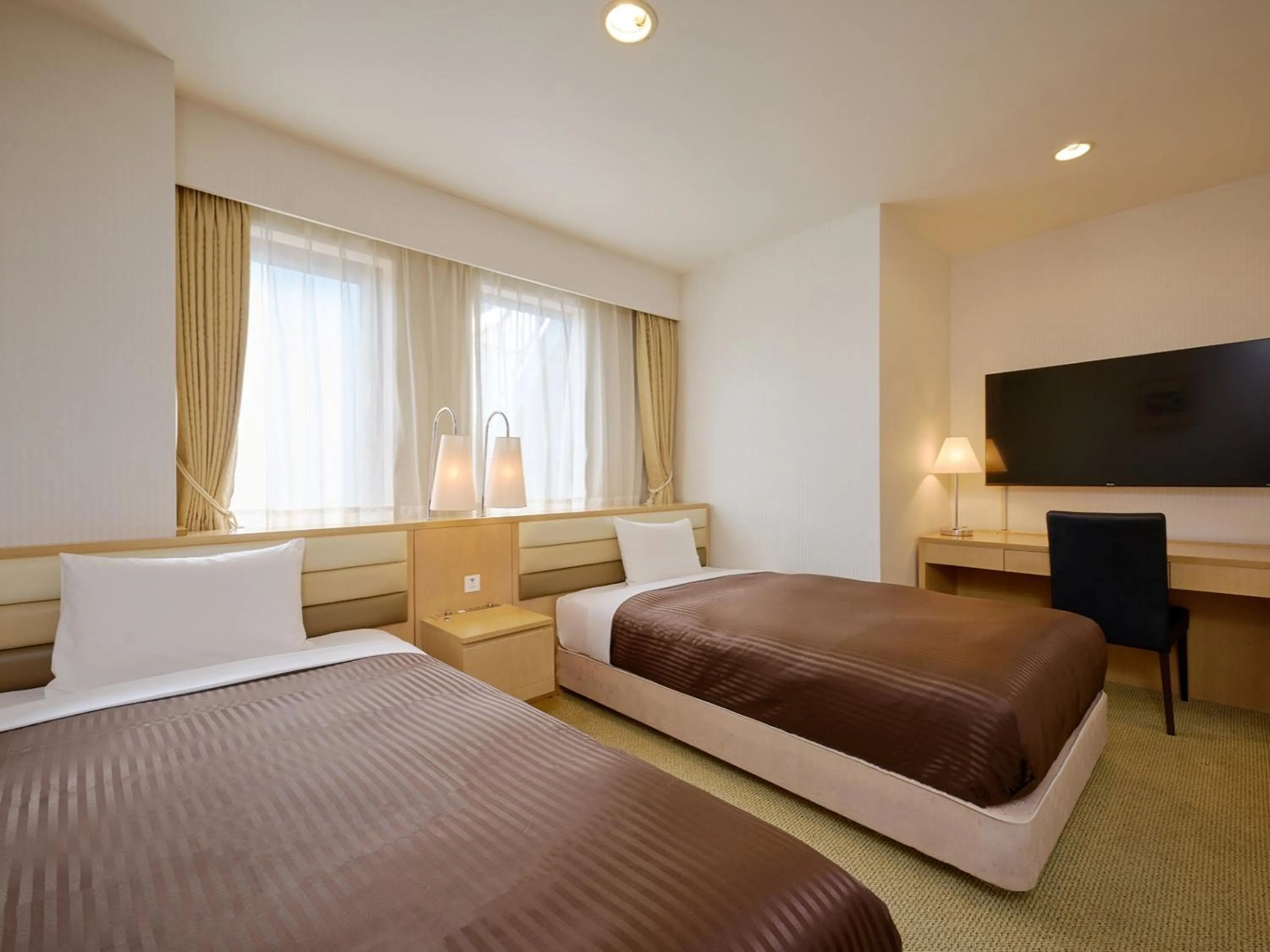 Photo of the whole room, Bed in The OneFive Tokyo Kameido