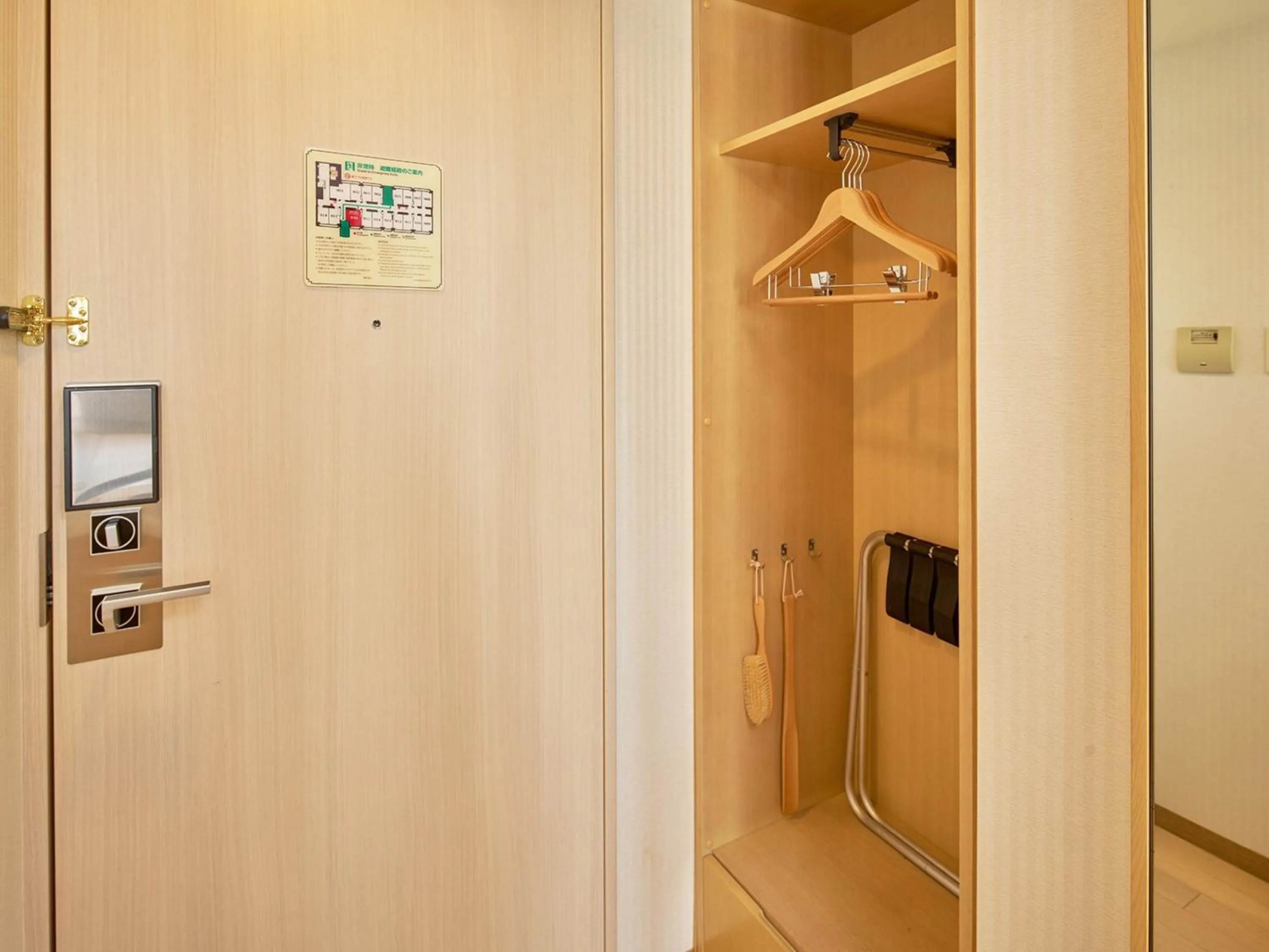 wardrobe in The OneFive Tokyo Kameido