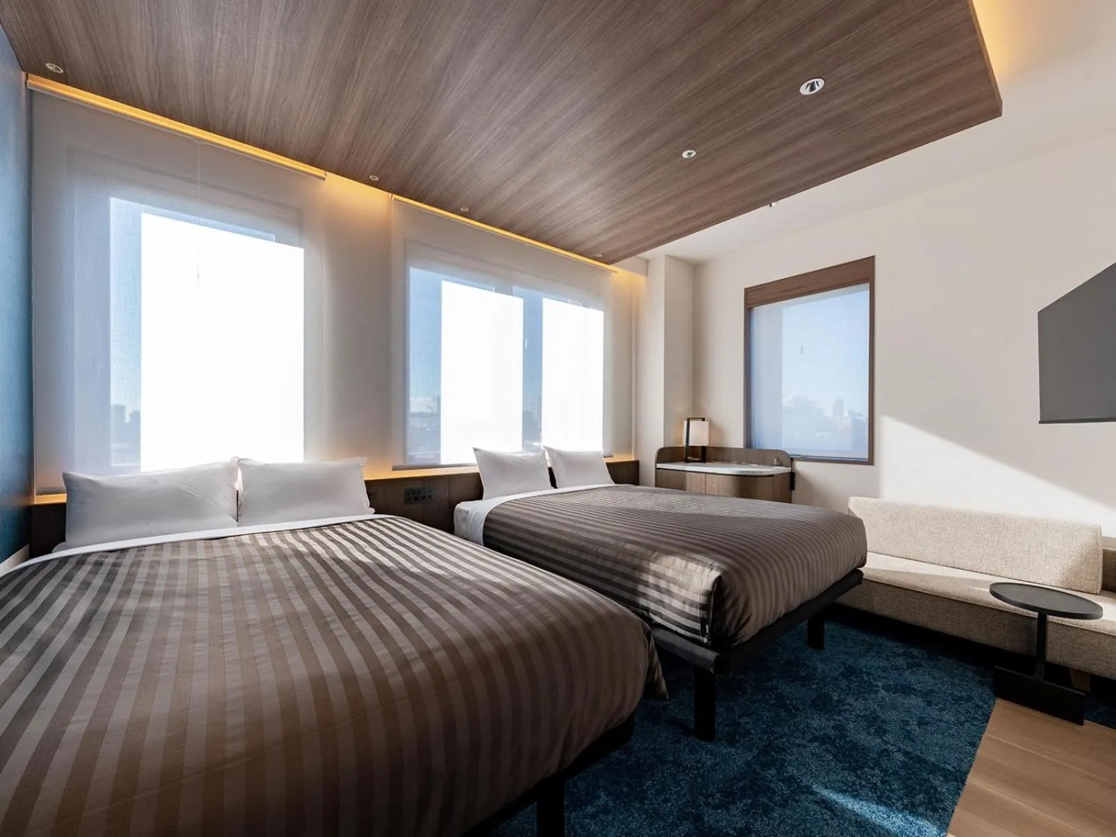 Bed in The OneFive Tokyo Kameido