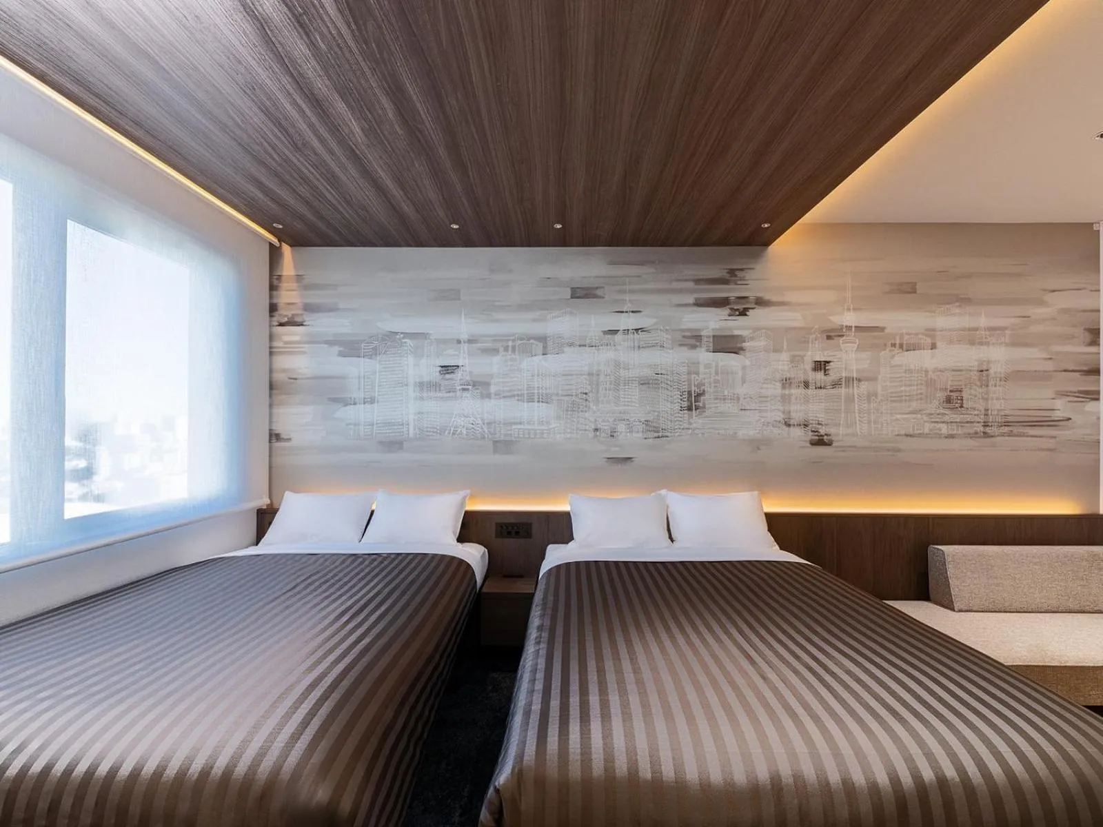 Bed in The OneFive Tokyo Kameido