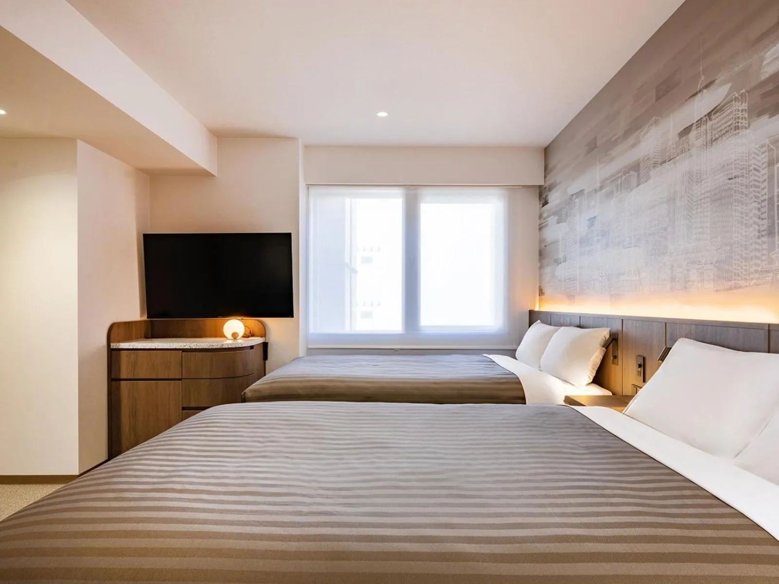 Bed in The OneFive Tokyo Kameido