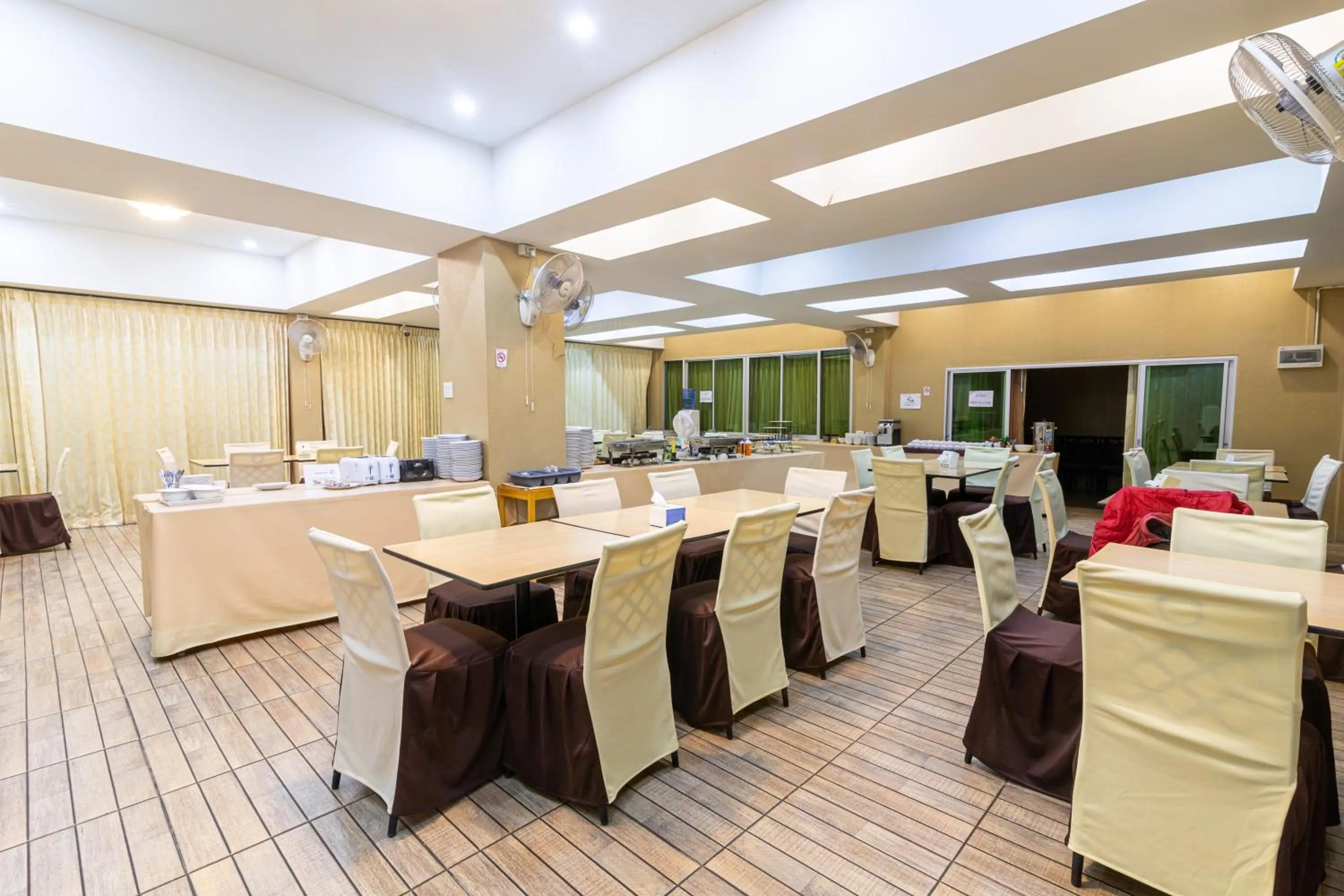Dining area in The Rama Hotel