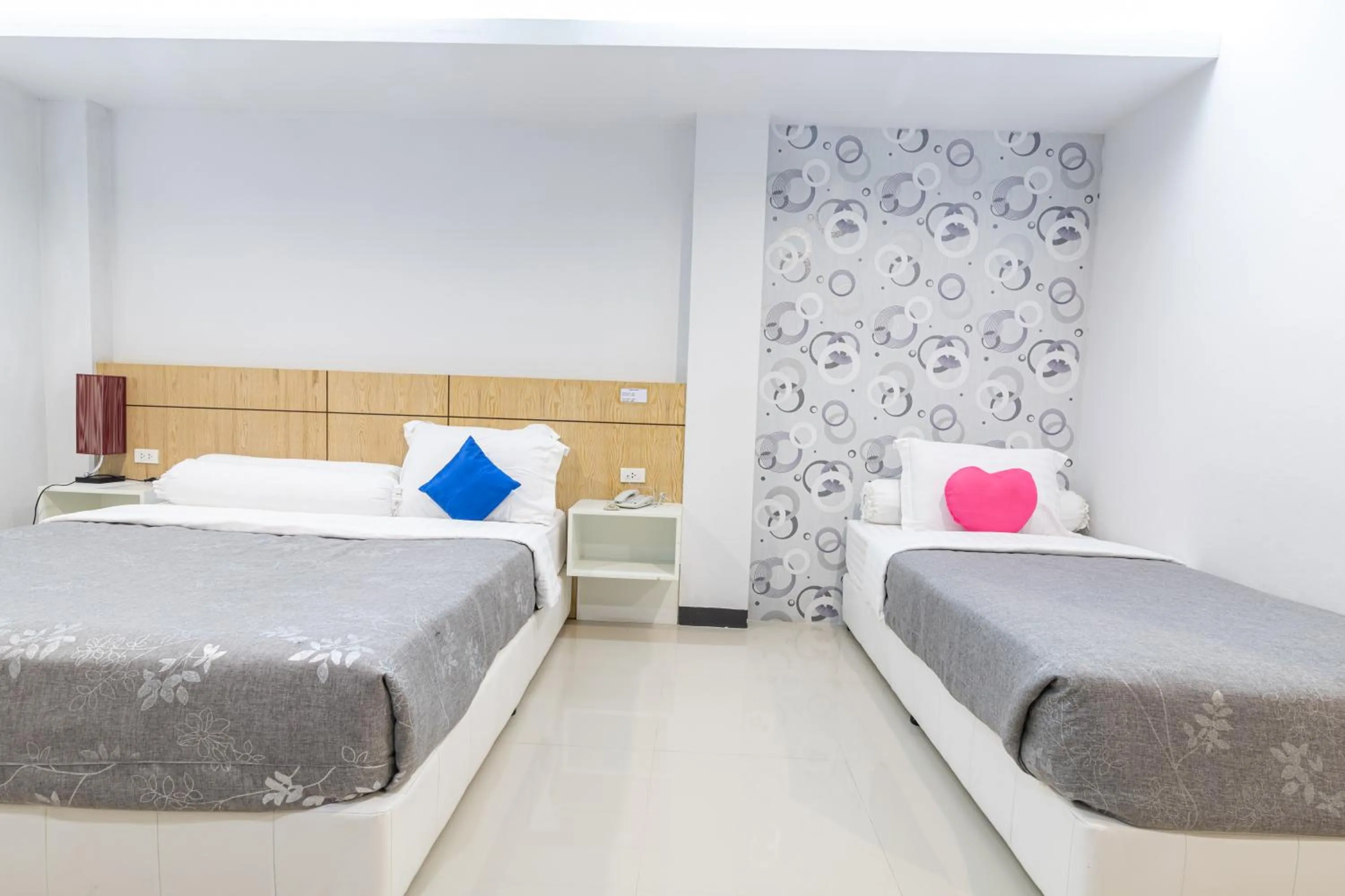 Bed in The Rama Hotel