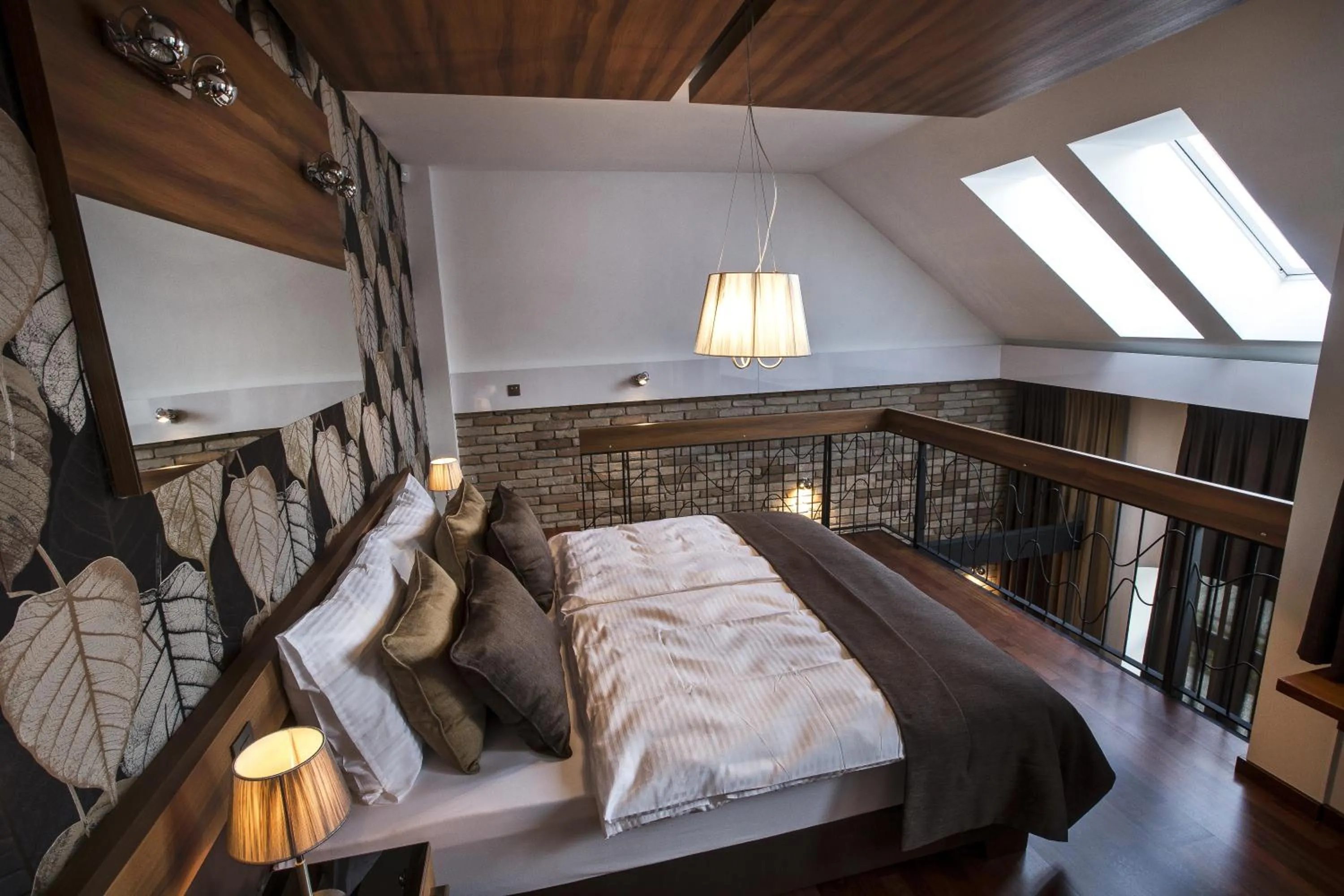 Decorative detail, Bed in Zuckmann Villa