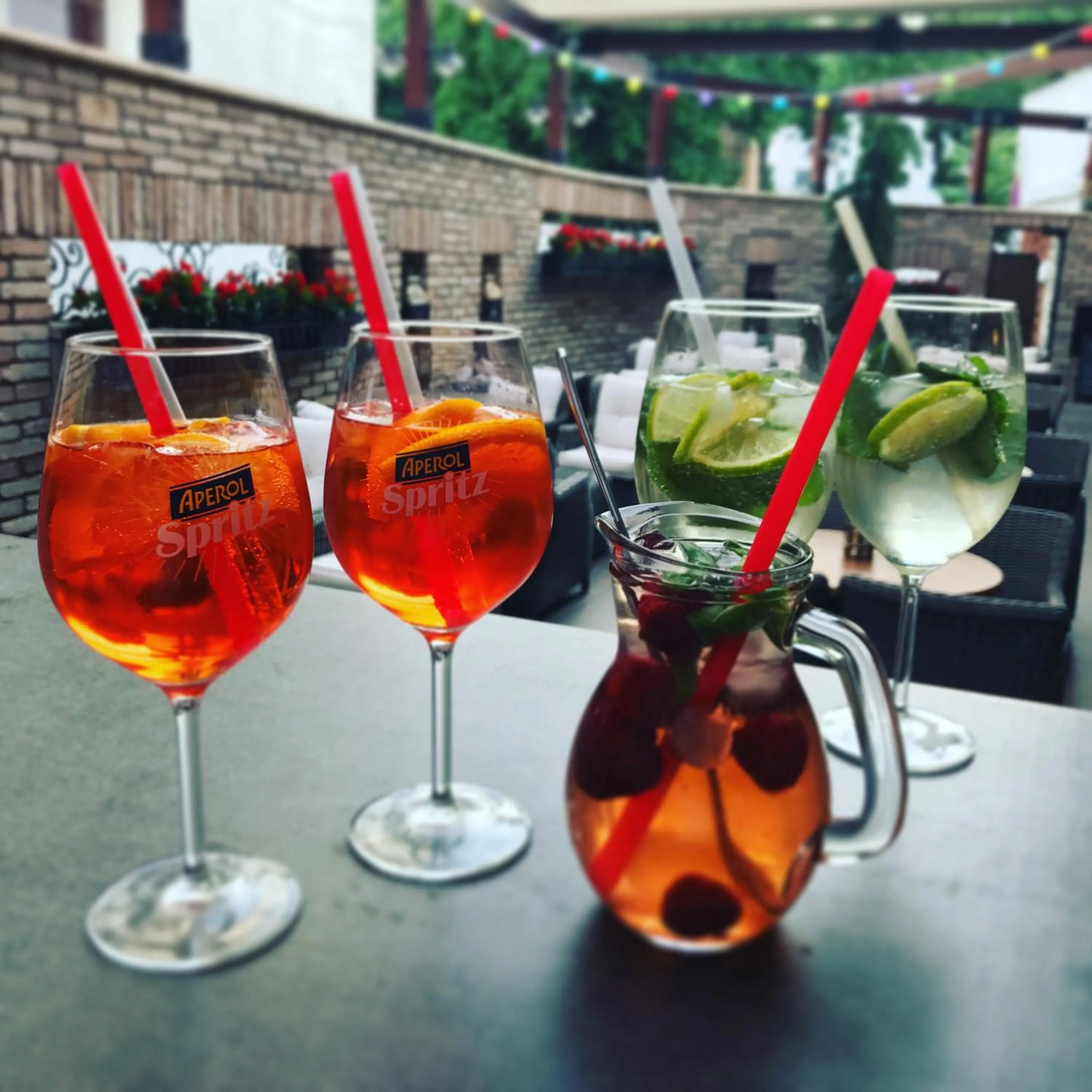 Alcoholic drinks in Zuckmann Villa