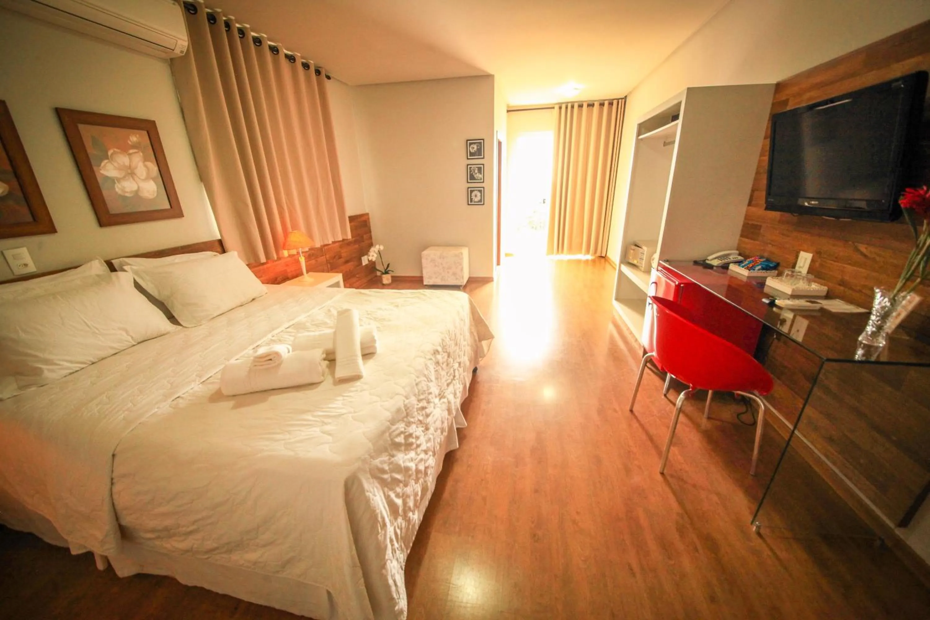 Bed in Pousada Parador da Figueira