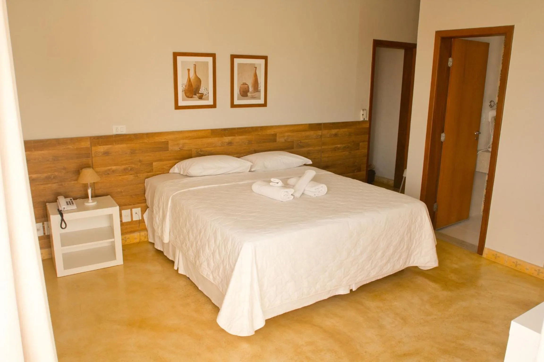 Bed in Pousada Parador da Figueira