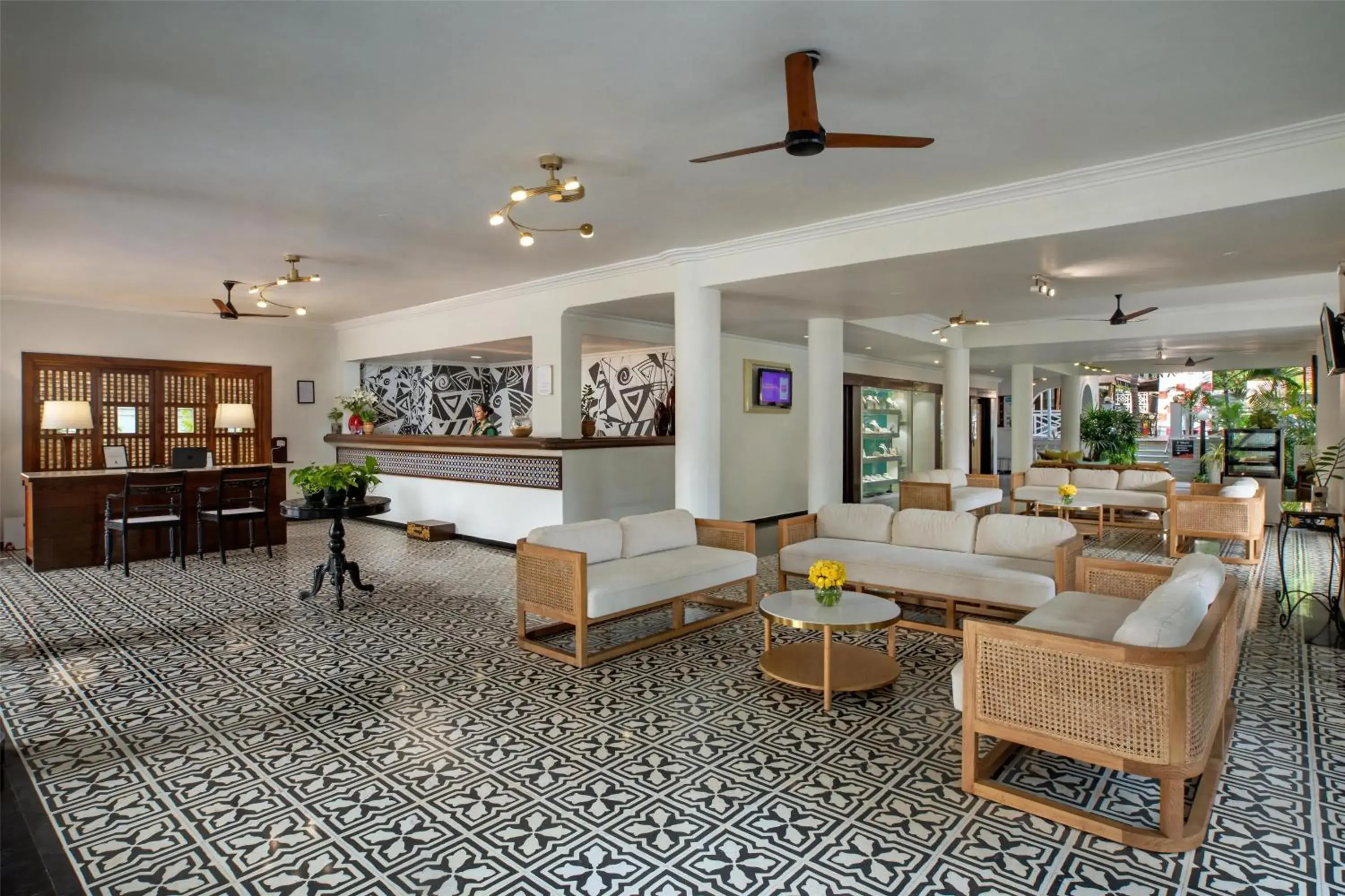 Lobby or reception in Radisson Goa Candolim Lobby or reception in Radisson Goa Candolim
