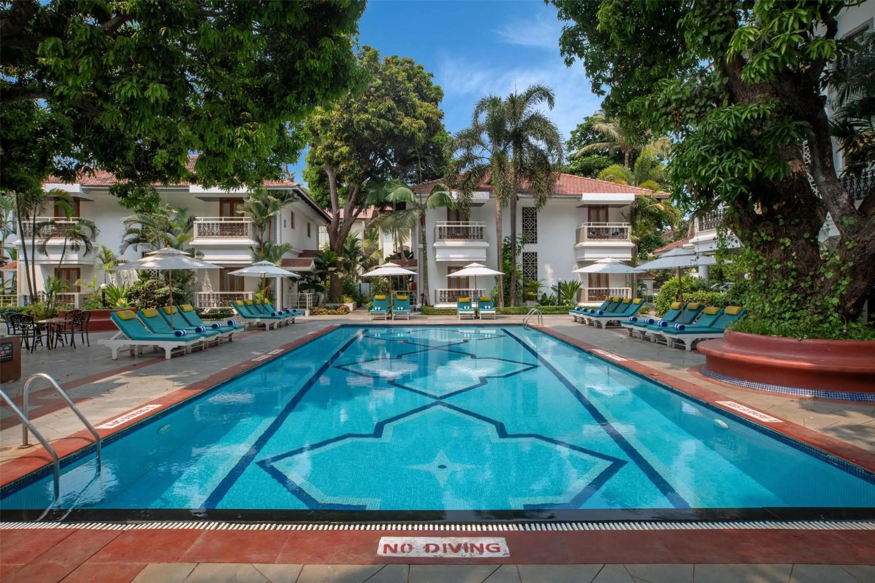 Pool view in Radisson Goa Candolim