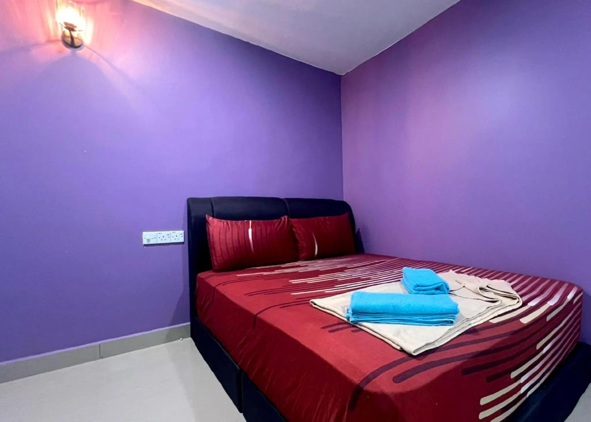 Bed in ARK Business Rawang hotel