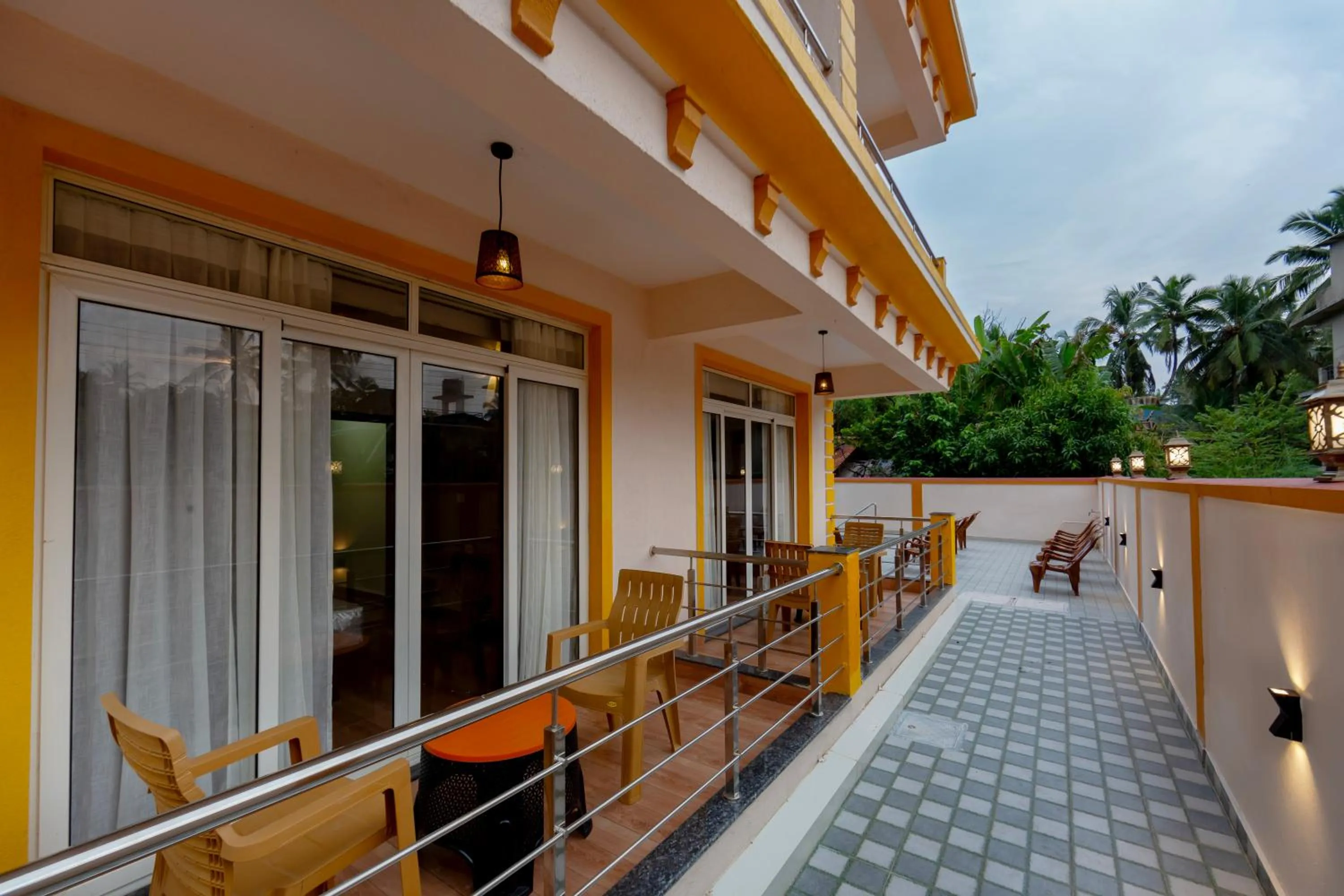 Property building in Lykke Suites- 2-min Drive to Colva Beach-By Goan Felicidade Hospitality PVT LTD