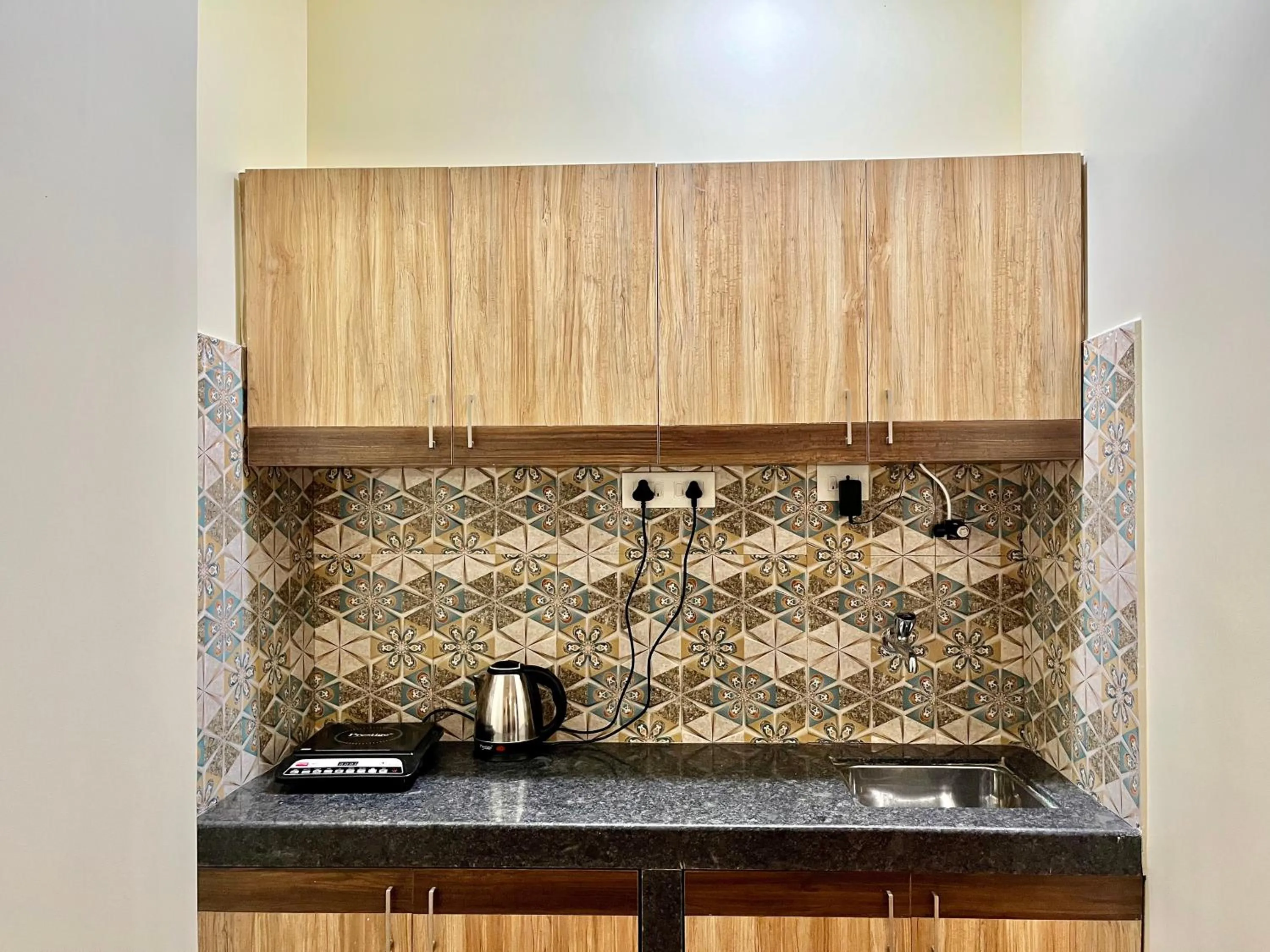 Coffee/tea facilities in Lykke Suites- 2-min Drive to Colva Beach-By Goan Felicidade Hospitality PVT LTD