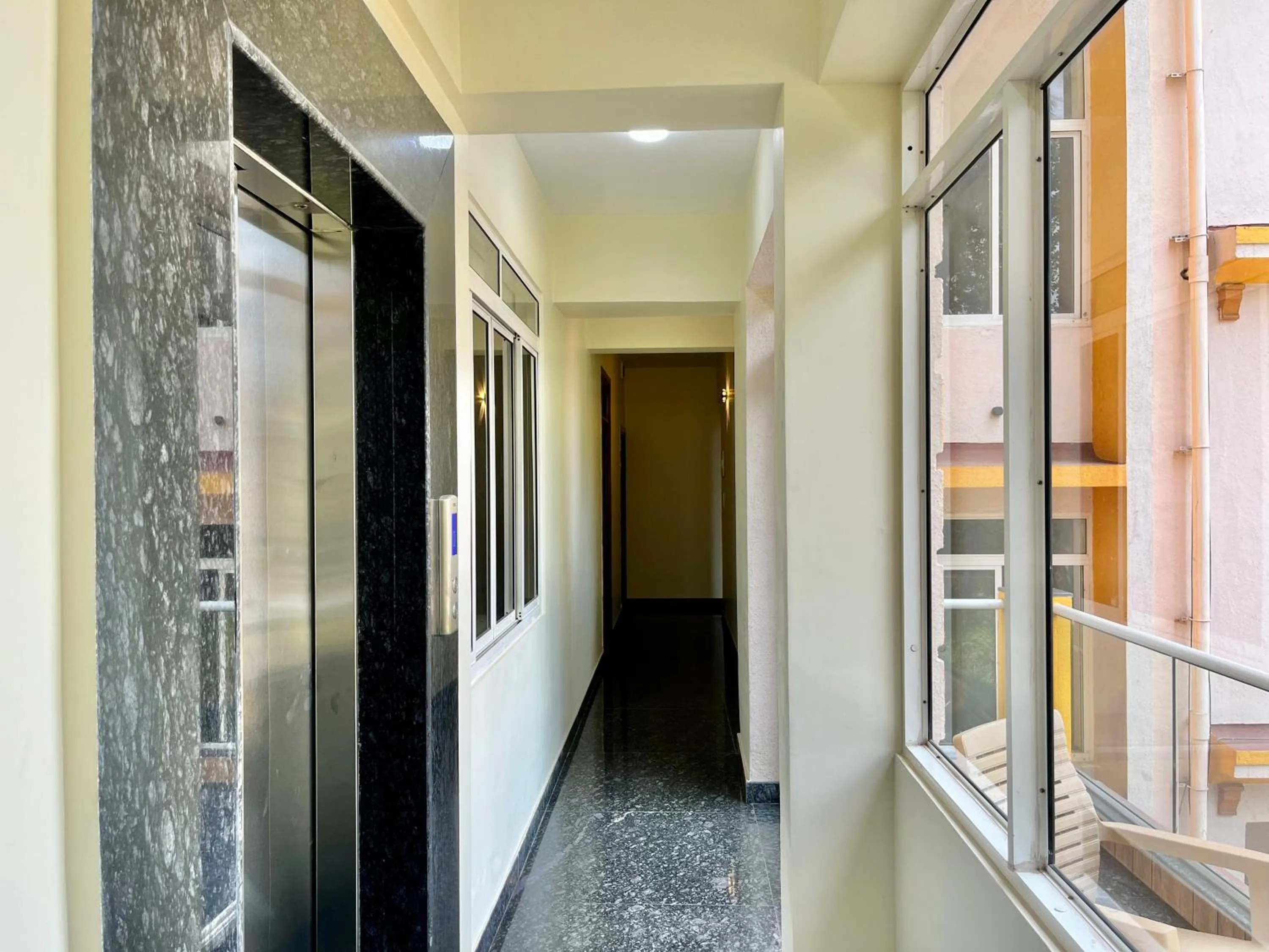 Property building in Lykke Suites- 2-min Drive to Colva Beach-By Goan Felicidade Hospitality PVT LTD