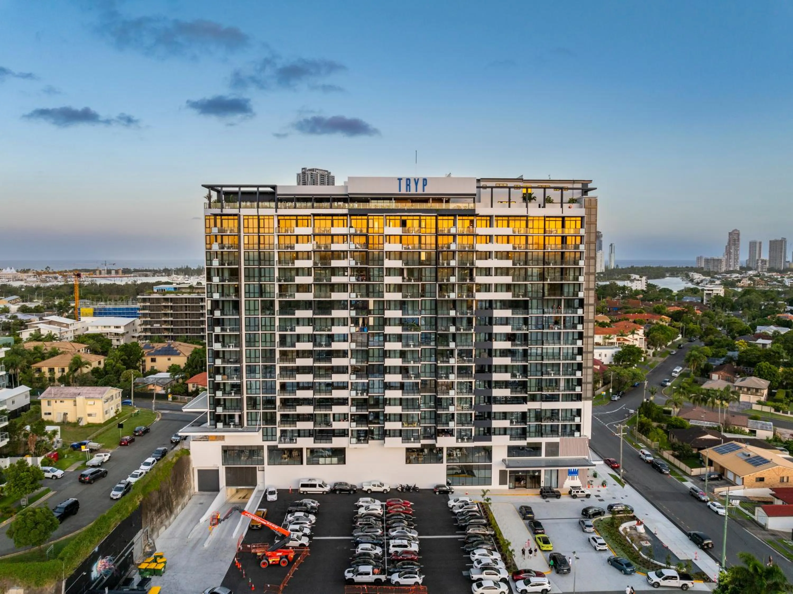 Property building in TRYP by Wyndham Southport Gold Coast Hotel Apartments