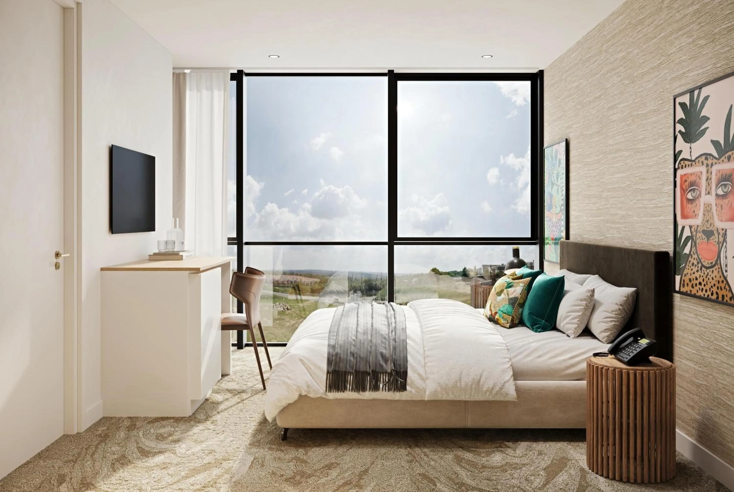 Bedroom, Bed in TRYP by Wyndham Southport Gold Coast Hotel Apartments