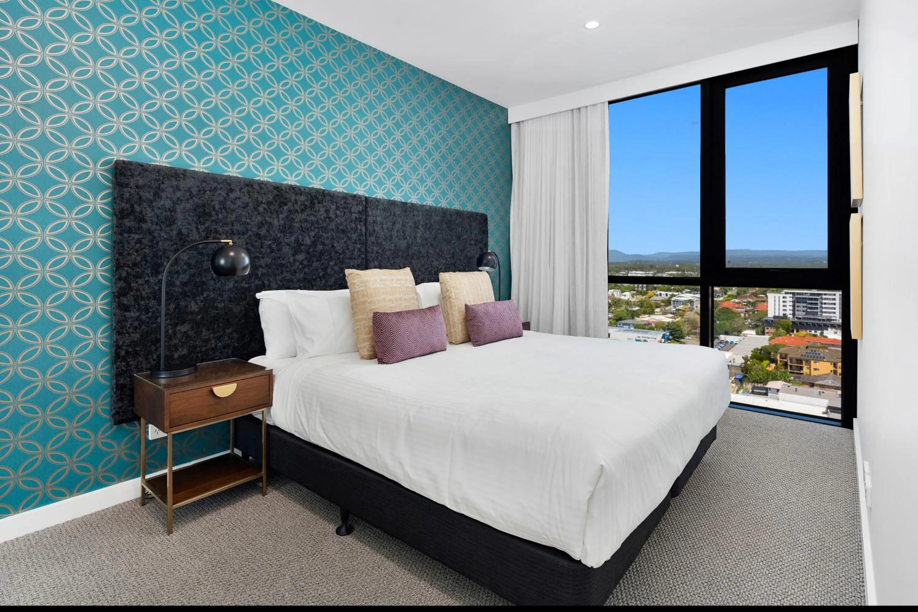 Bed in TRYP by Wyndham Southport Gold Coast Hotel Apartments
