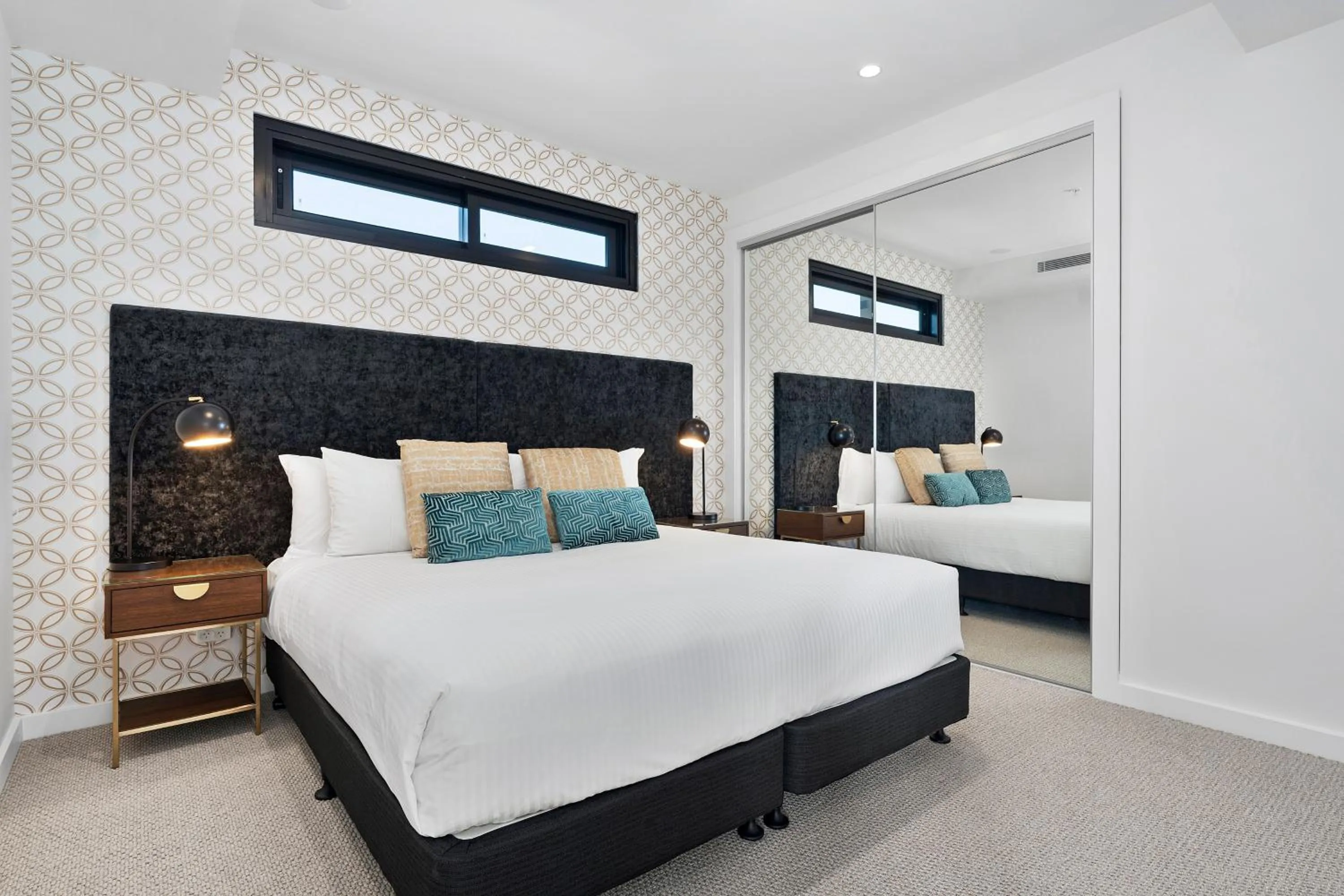 Bed in TRYP by Wyndham Southport Gold Coast Hotel Apartments