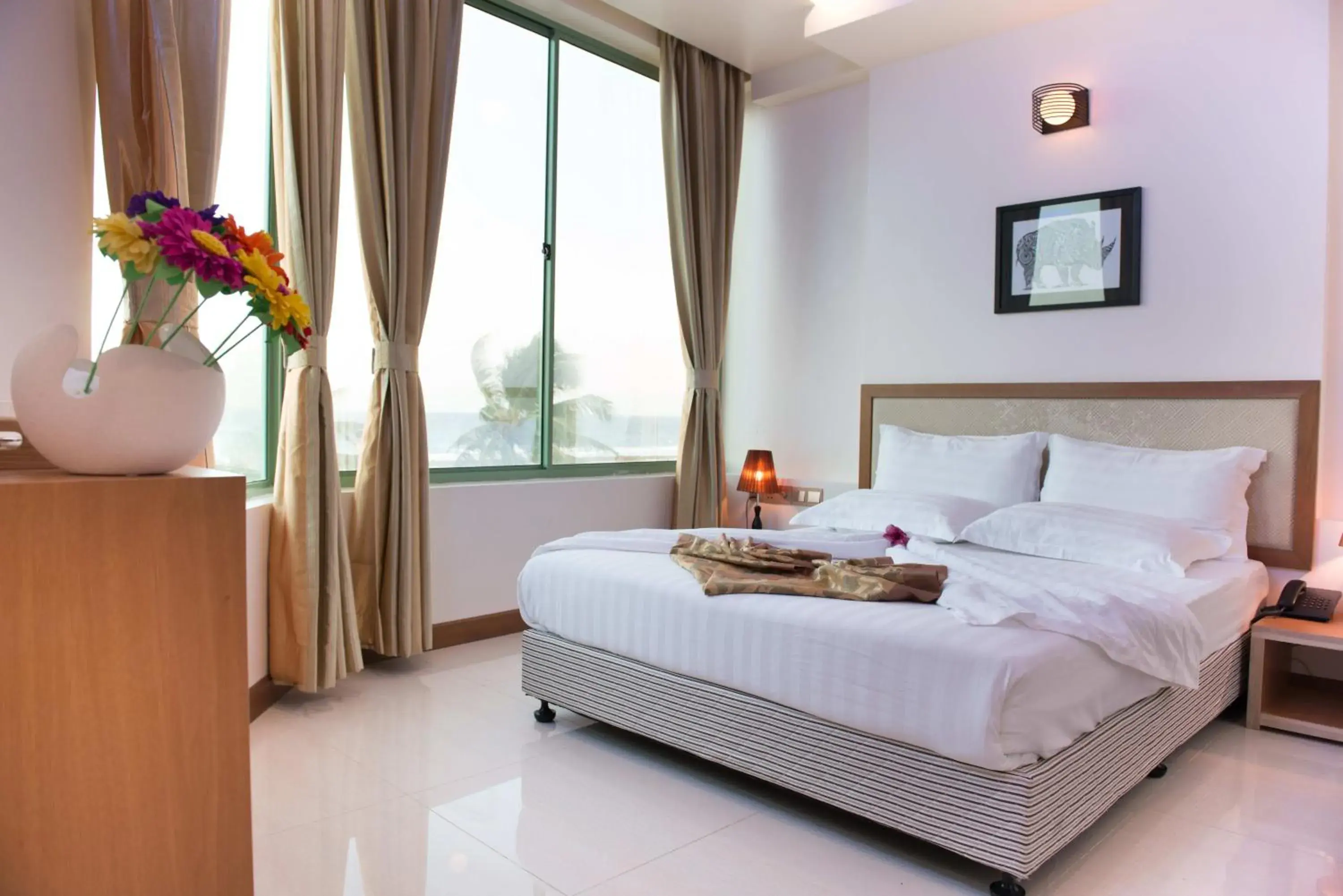 Bedroom, Bed in Season Holidays at Hulhumale with Transfer Bedroom, Bed in Season Holidays at Hulhumale with Transfer