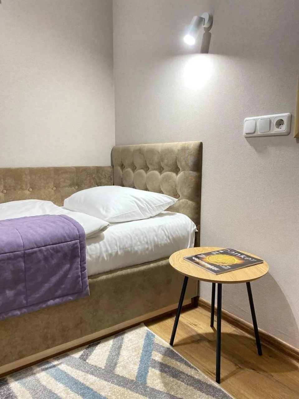 Bed in Grand Christer Hotel