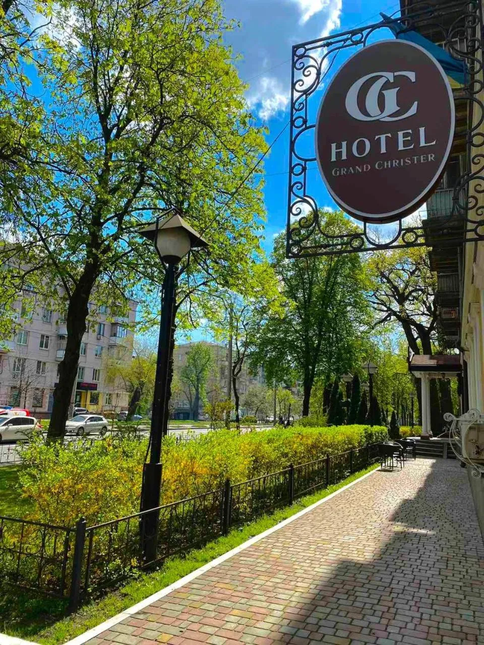 Facade/entrance in Grand Christer Hotel