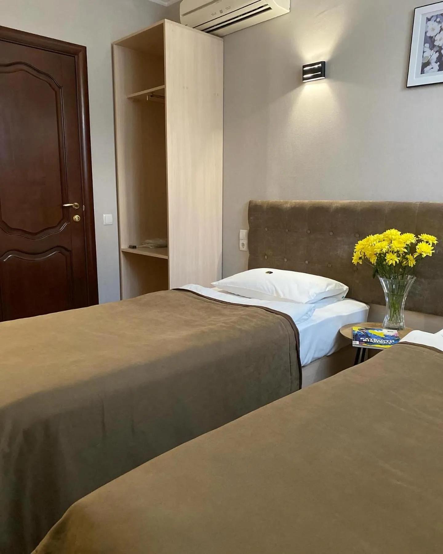 Bed in Grand Christer Hotel