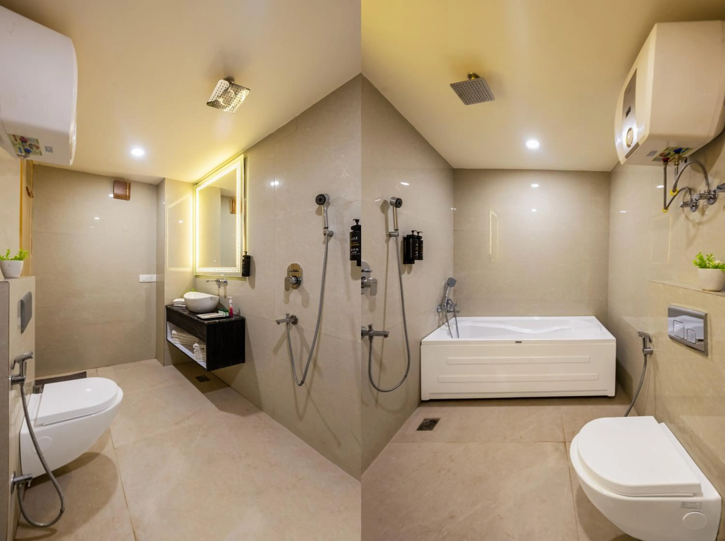 Shower in Dahabi Venue Premium- Free Airport Pick up or Drop