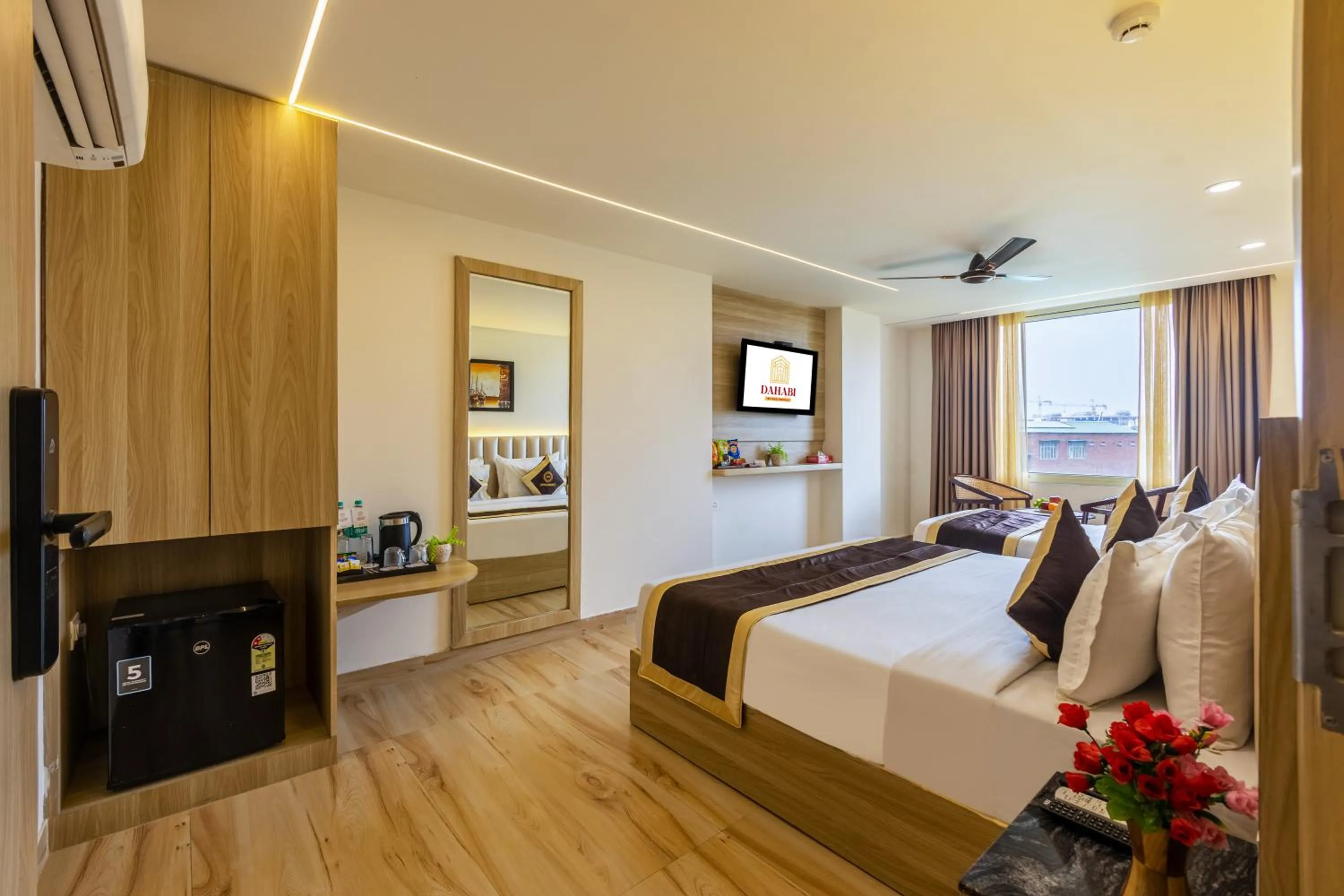 Bed in Dahabi Venue Premium- Free Airport Pick up or Drop