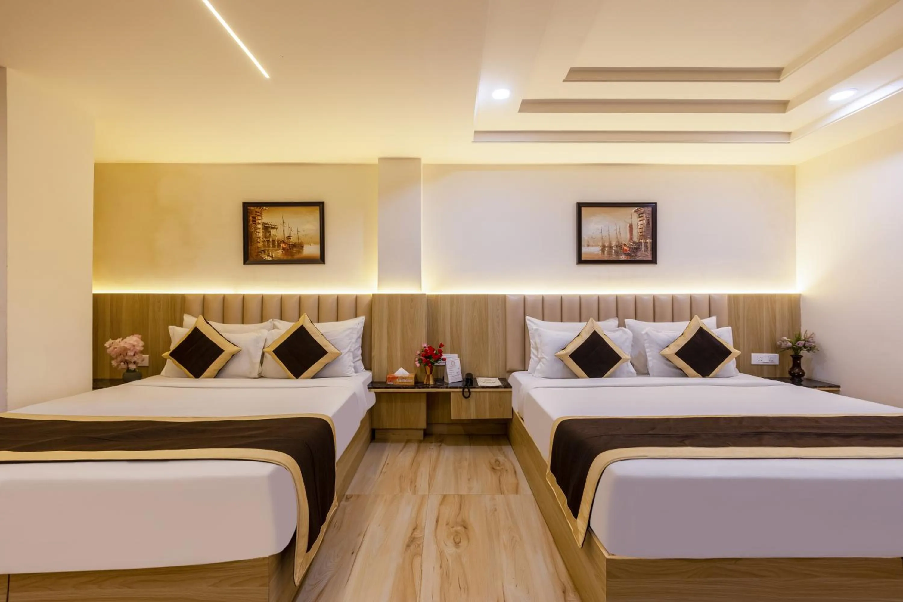 Bed in Dahabi Venue Premium- Free Airport Pick up or Drop