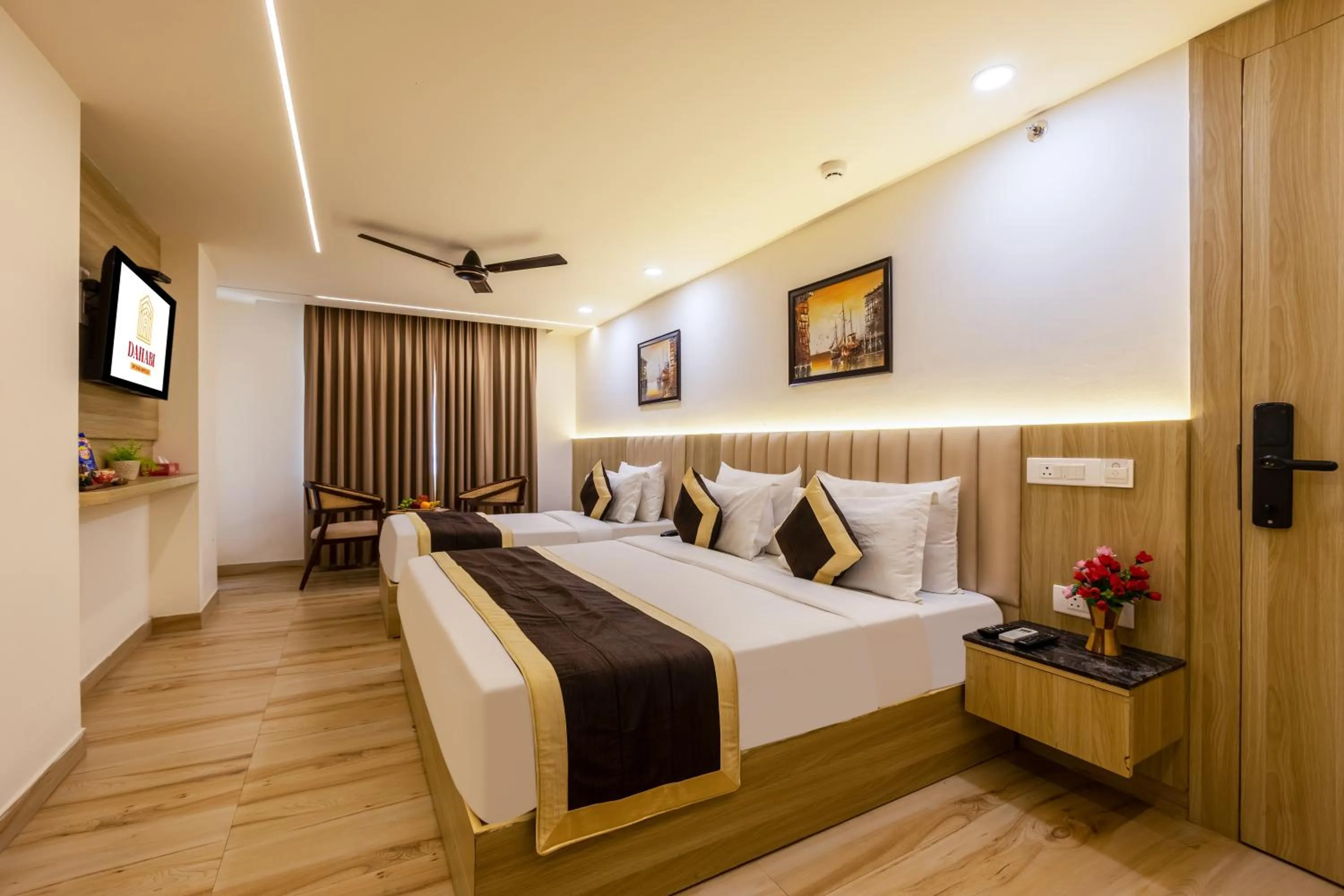 Bed in Dahabi Venue Premium- Free Airport Pick up or Drop