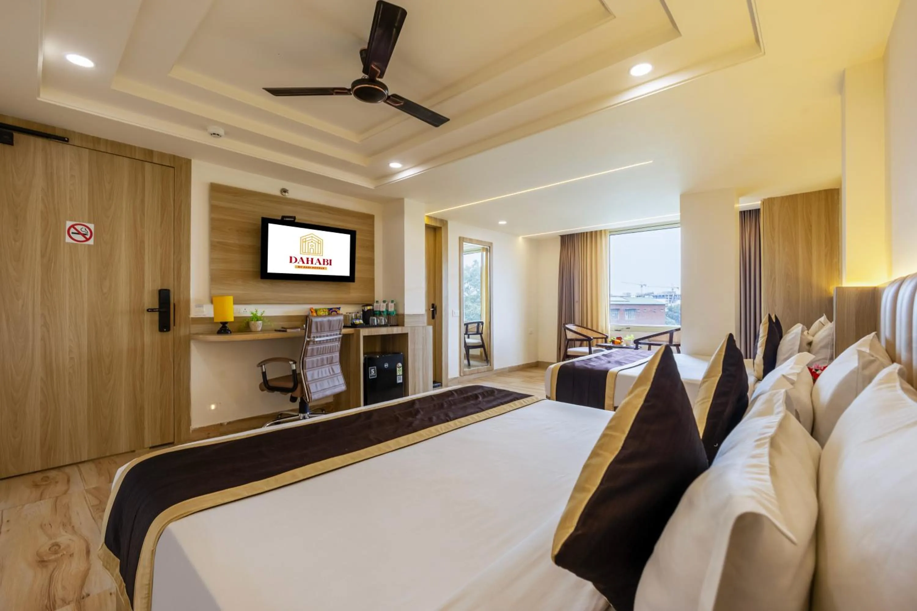 Bed in Dahabi Venue Premium- Free Airport Pick up or Drop