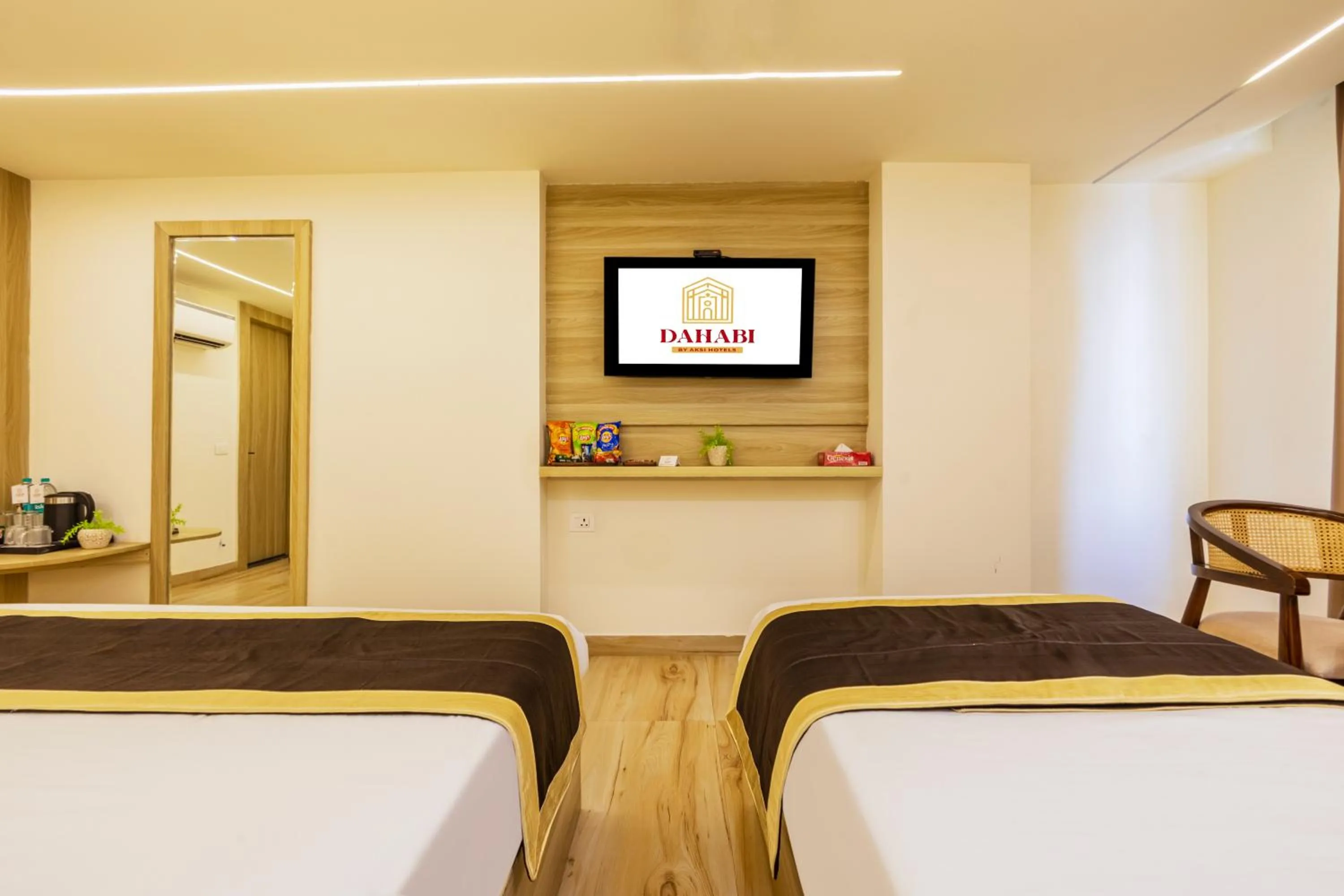 Bed in Dahabi Venue Premium- Free Airport Pick up or Drop