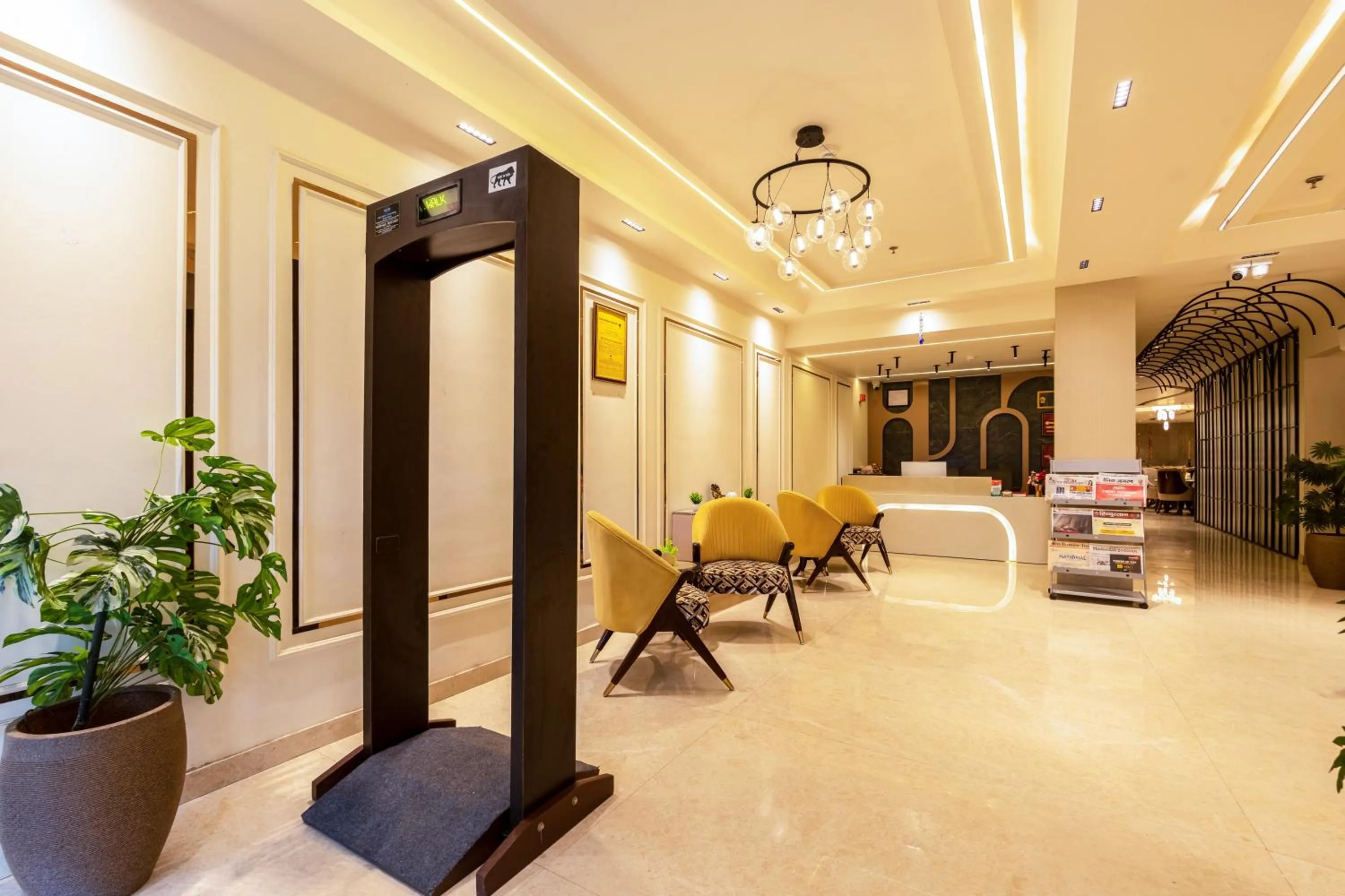 Seating area in Dahabi Venue Premium- Free Airport Pick up or Drop