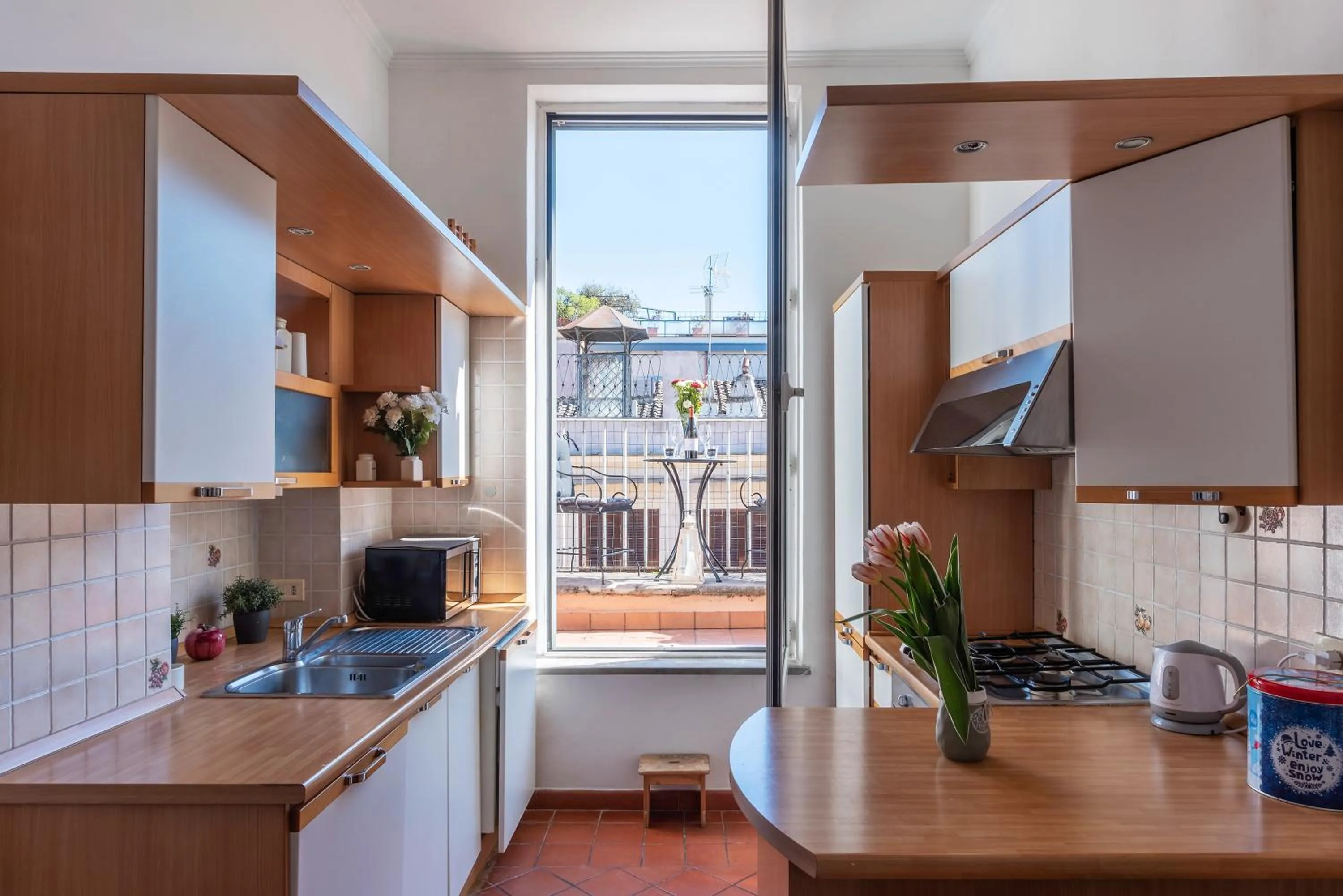 Balcony/Terrace in Spanish Steps Corner